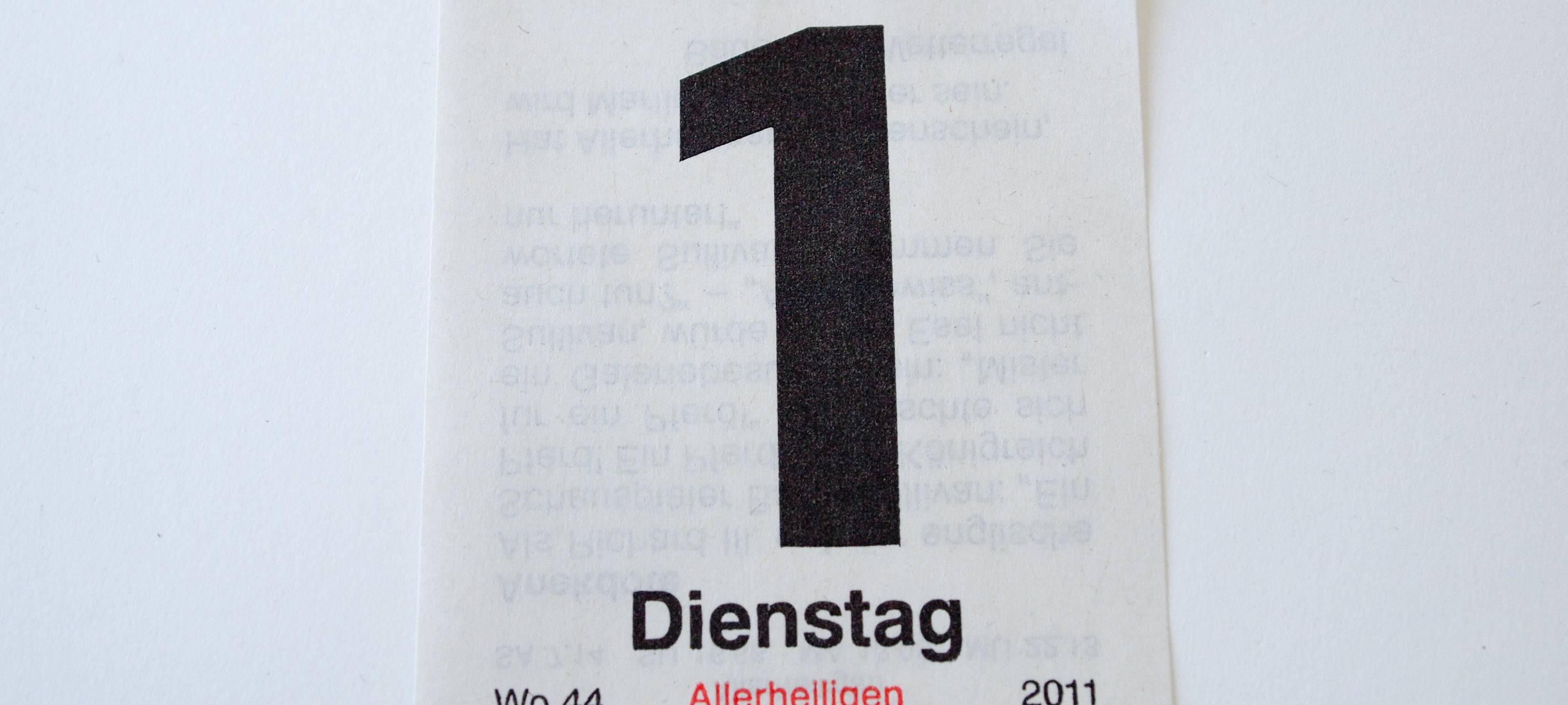 Was darf man an Allerheiligen und was nicht
