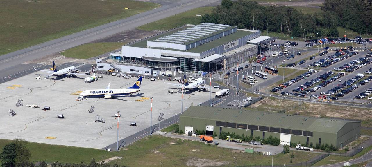 Wieder mehr Passagiere am Niederrhein-Airport