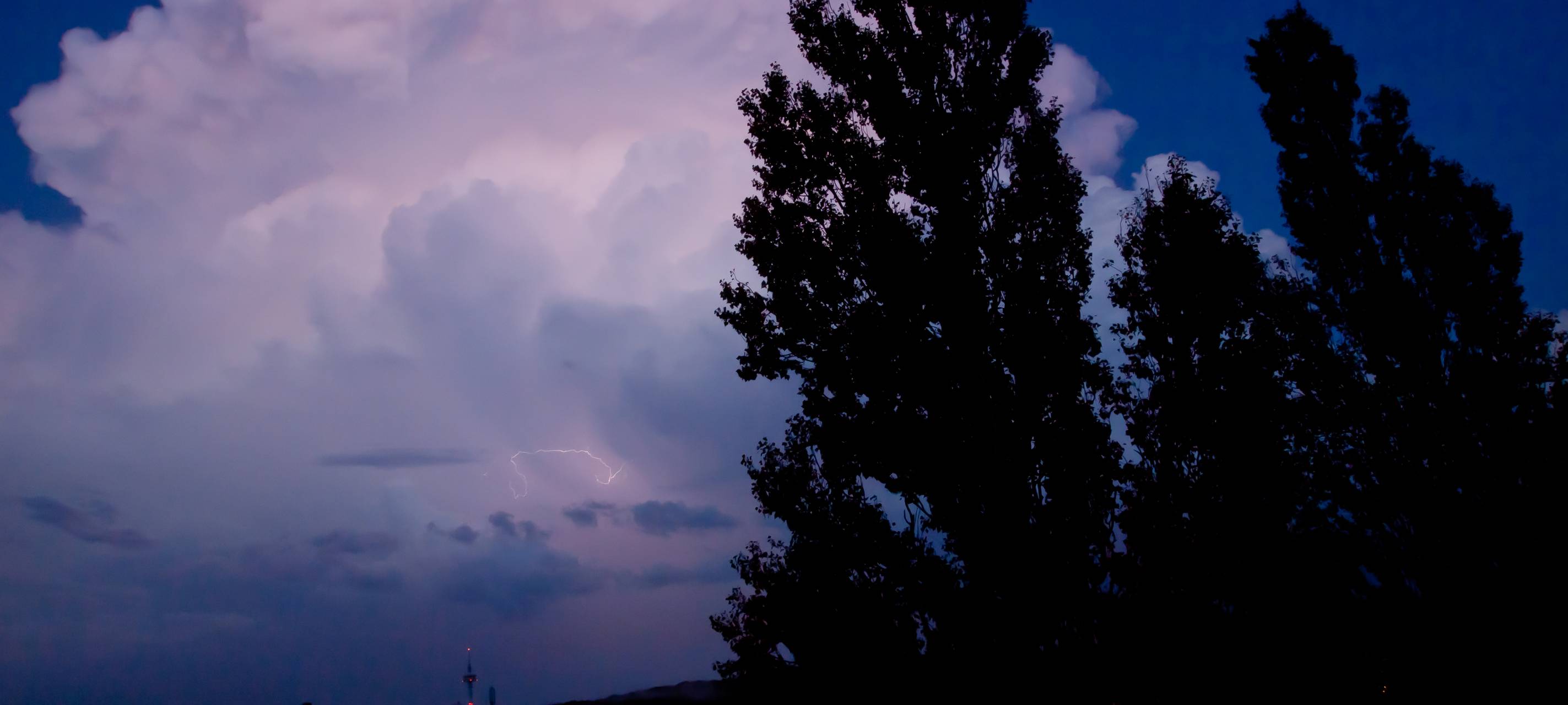 Heftige Gewitter am Niederrhein