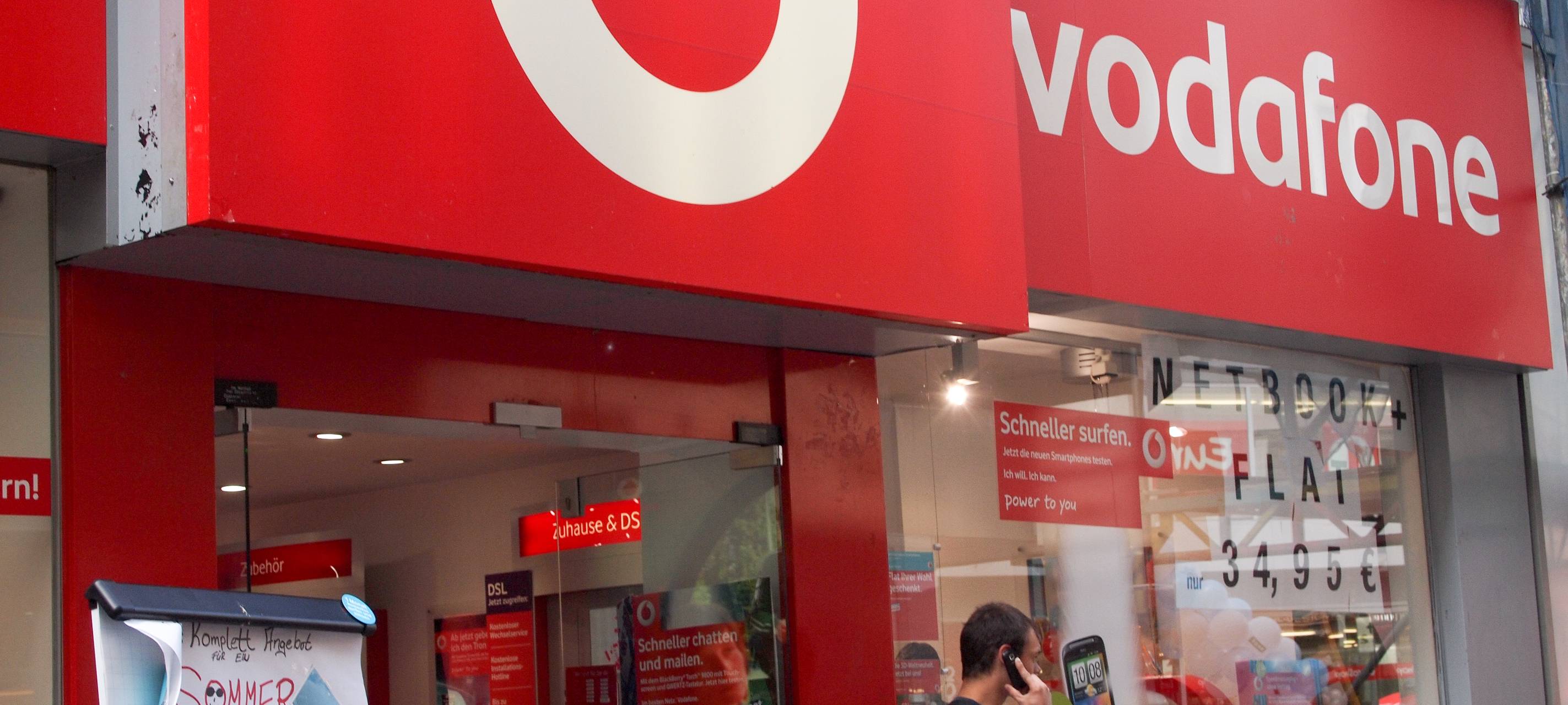 Inrath: Störung im Vodafone-Netz