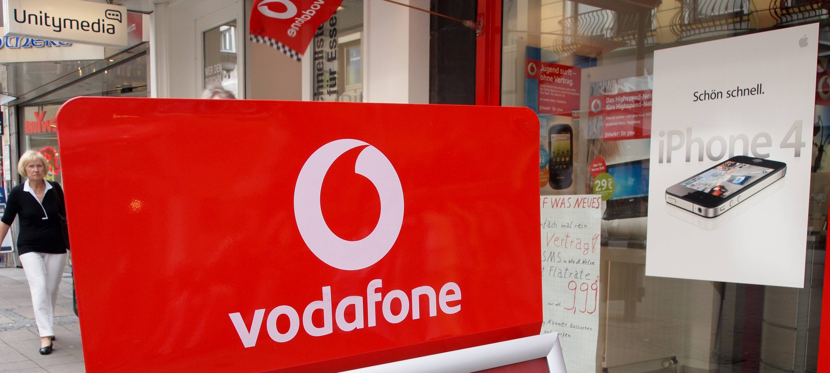 Störung im Vodafone-Netz behoben