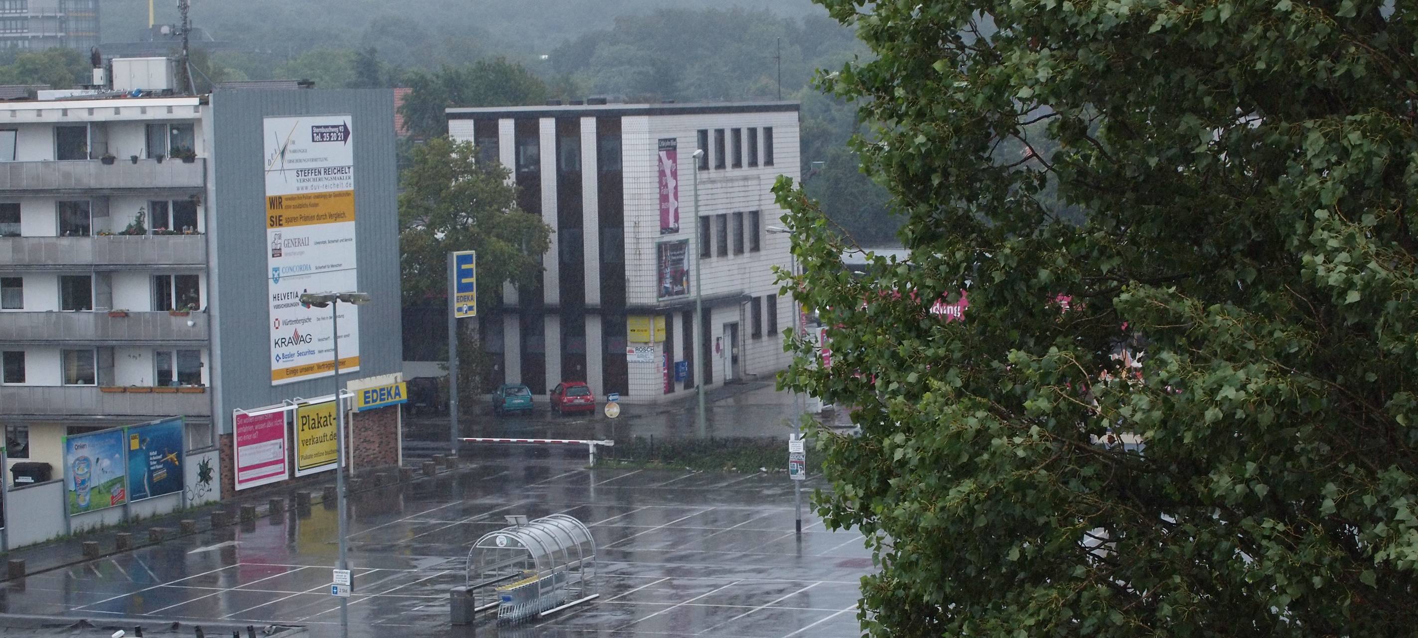 Strakregengefahrenkarte für Krefeld