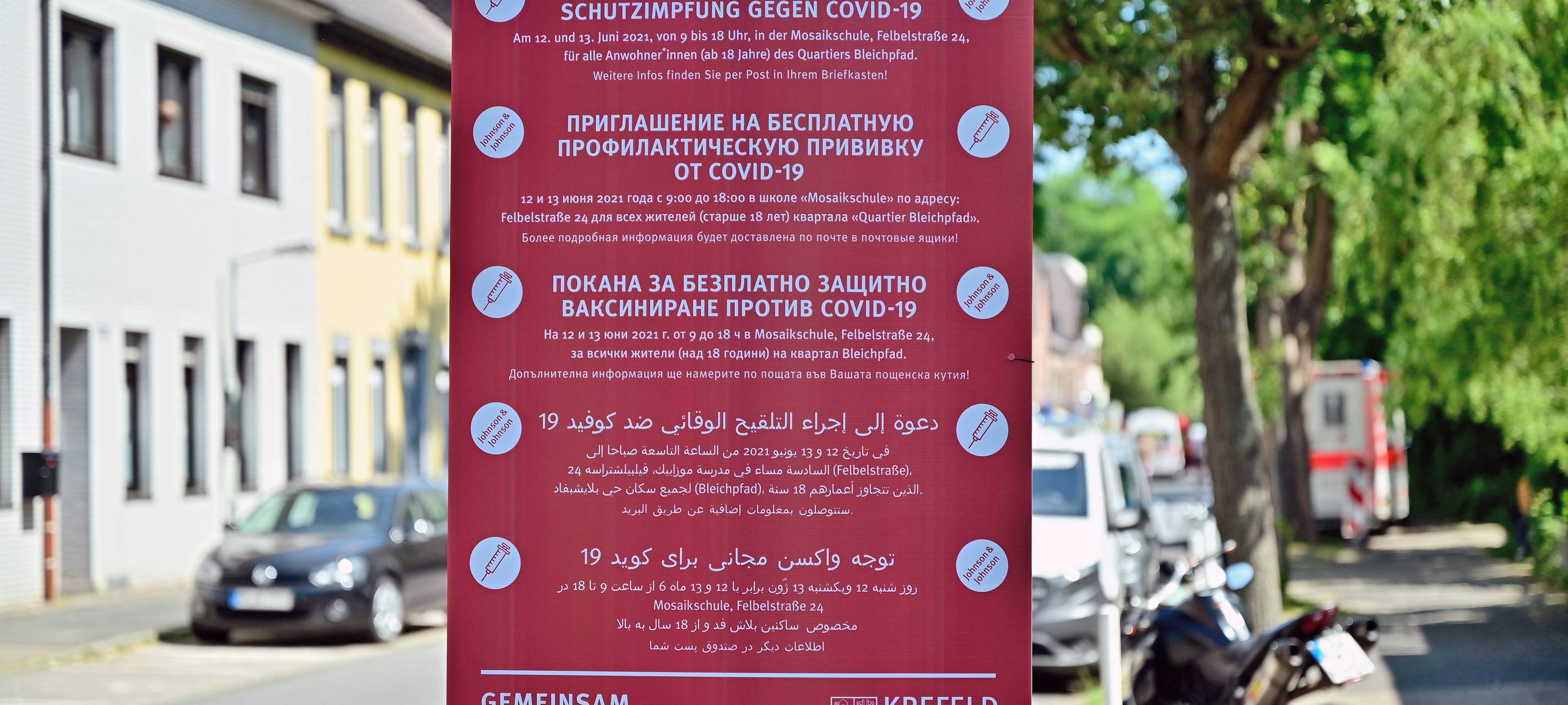 Erfolgreiche Sonderimpfaktion in Krefeld