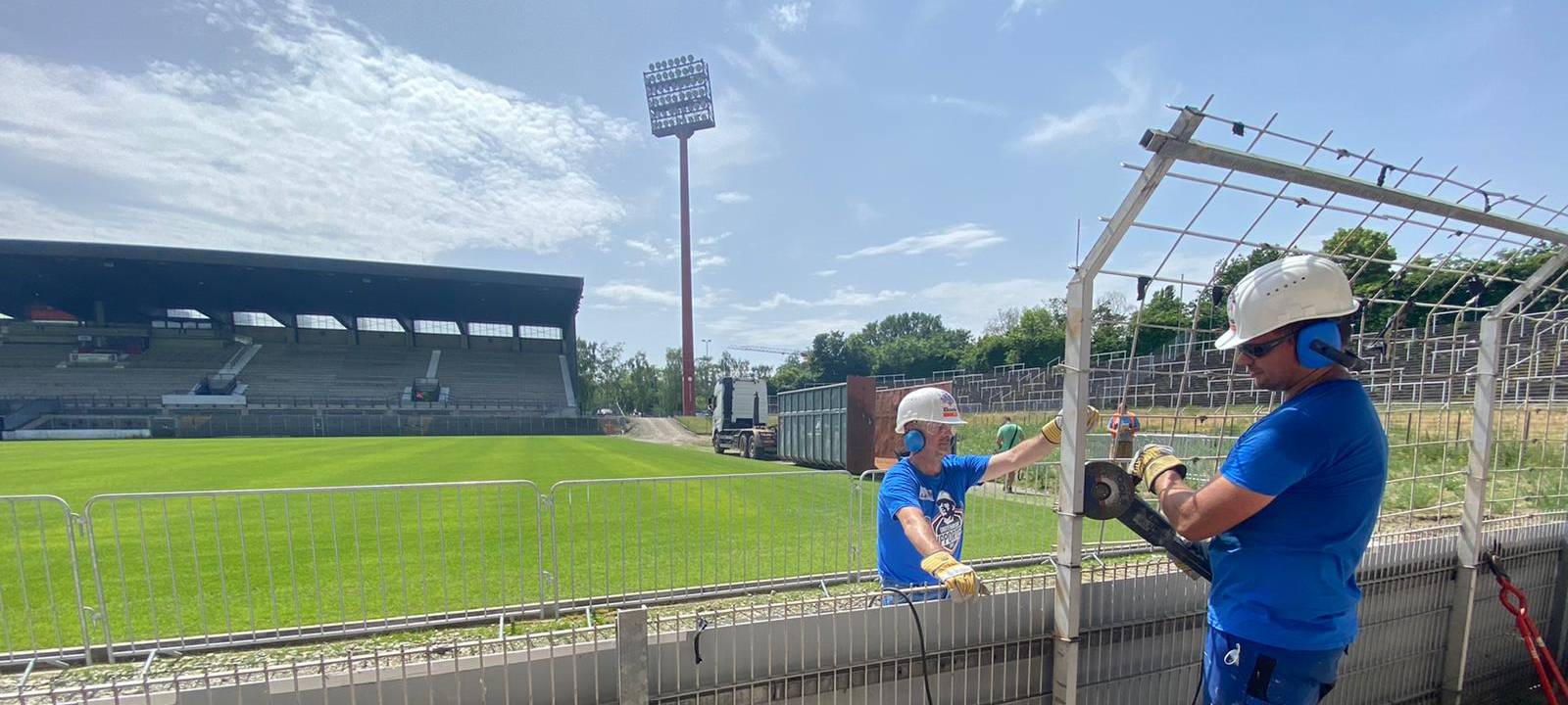 Grotenburg: Erstes Spiel am 23. April geplant