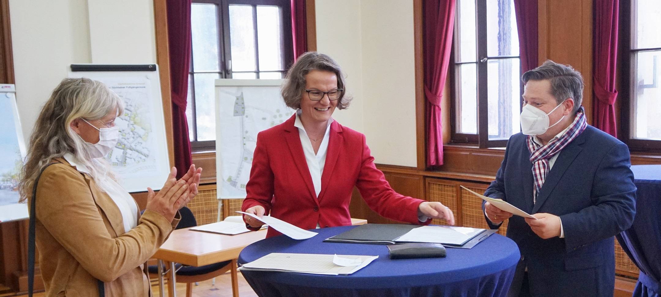 Barrierefreie Fußgängerzone Süchteln