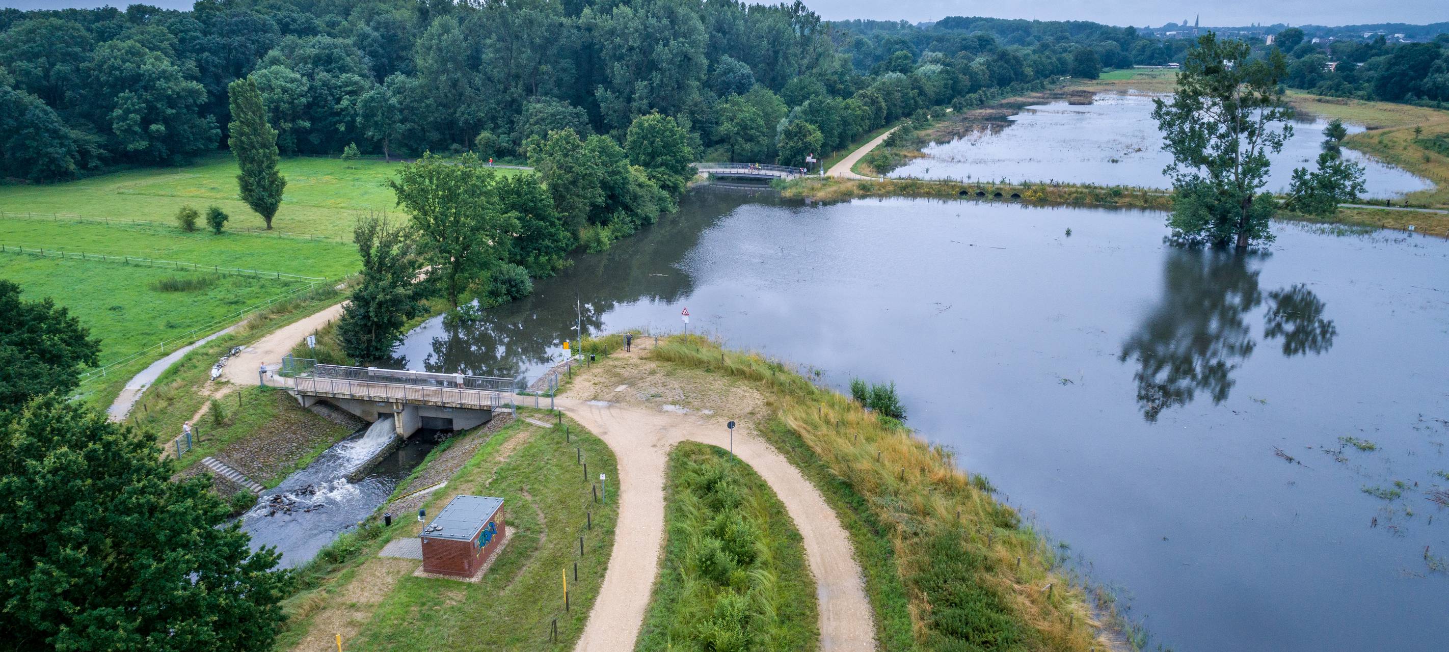 Hochwasserschäden beim Niersverband überschaubar