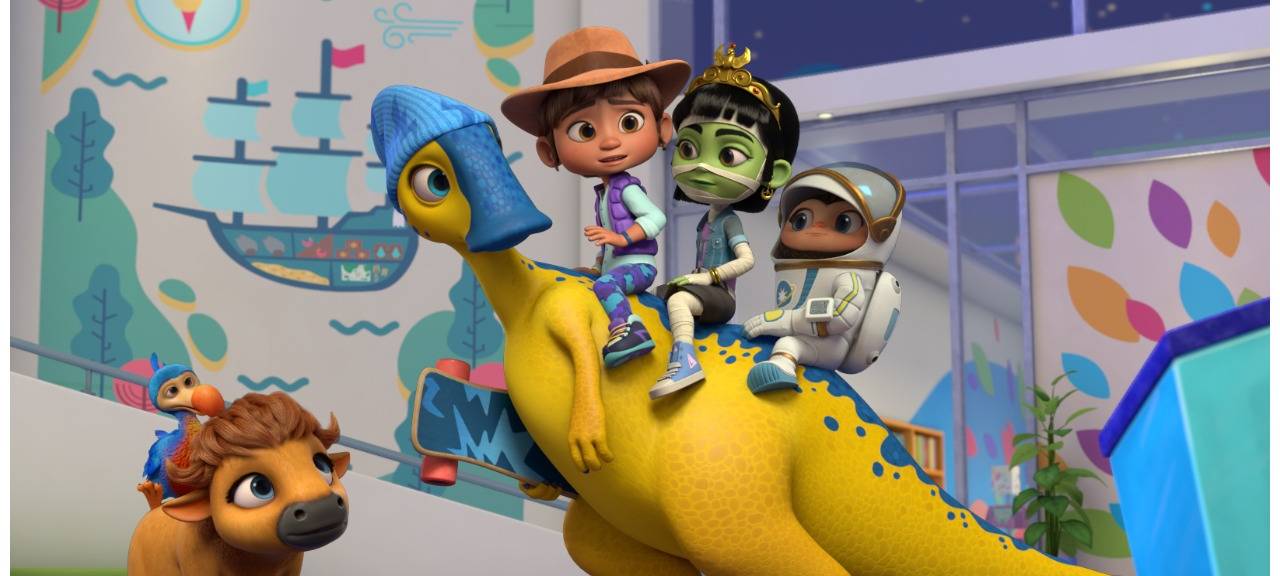 Ridley und ihre Freunde.