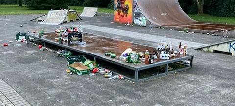 Skateranlage Kaldenkirchen zugemüllt
