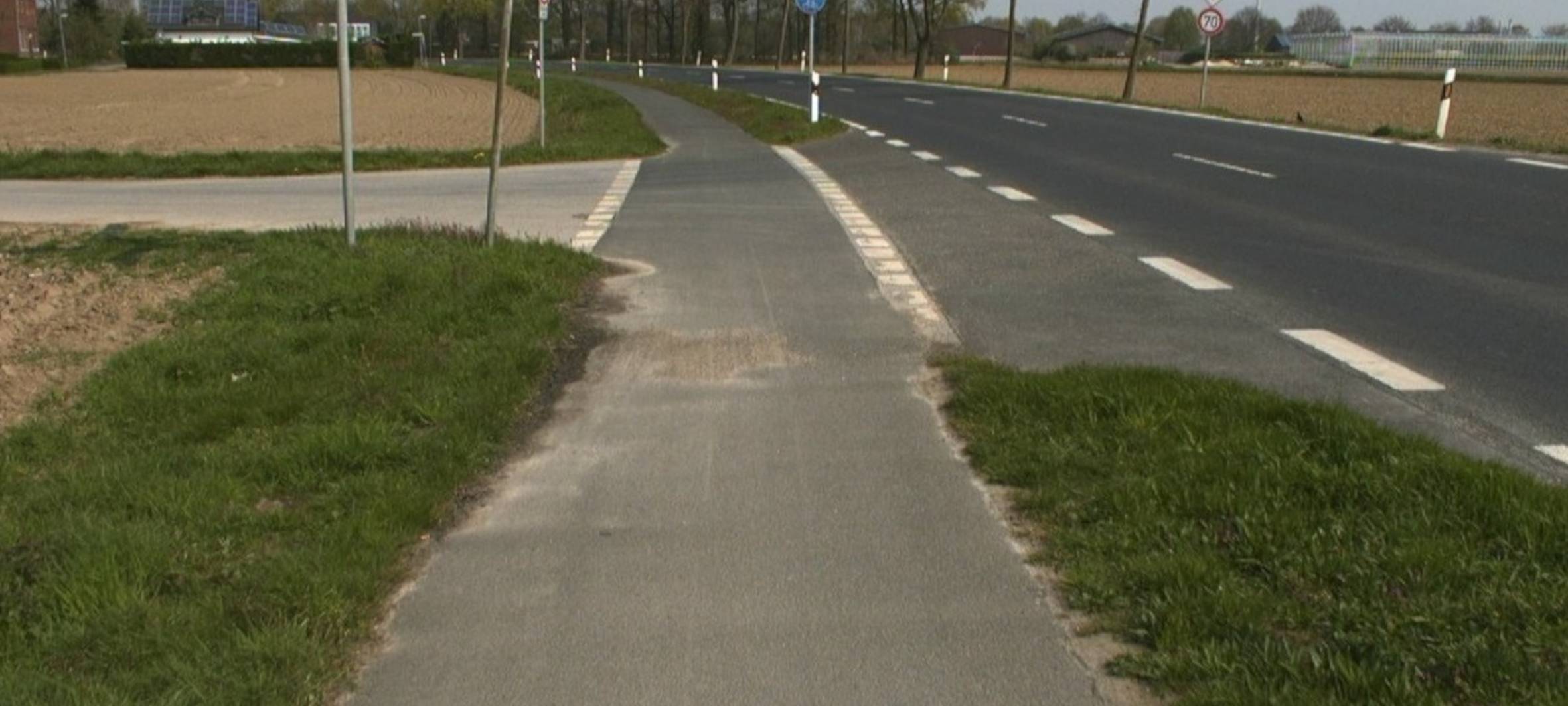 Unterweidener Straße voll gesperrt
