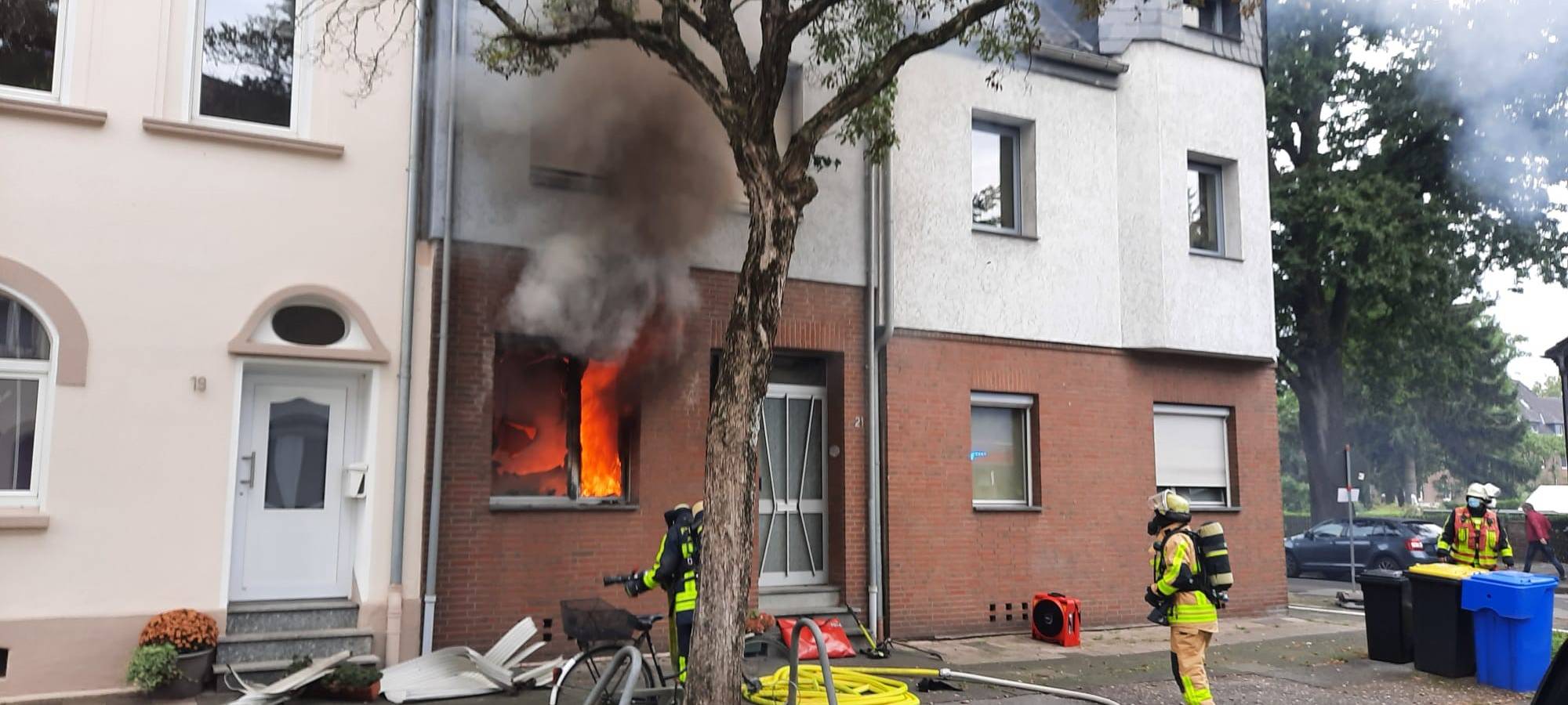 Wohnungsbrand in Uerdingen