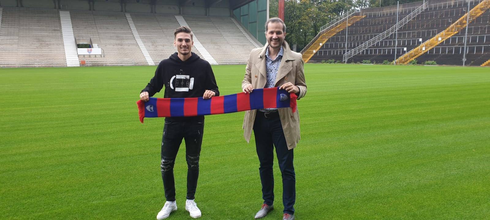 Luca Jensen soll KFC im Mittelfeld verstärken