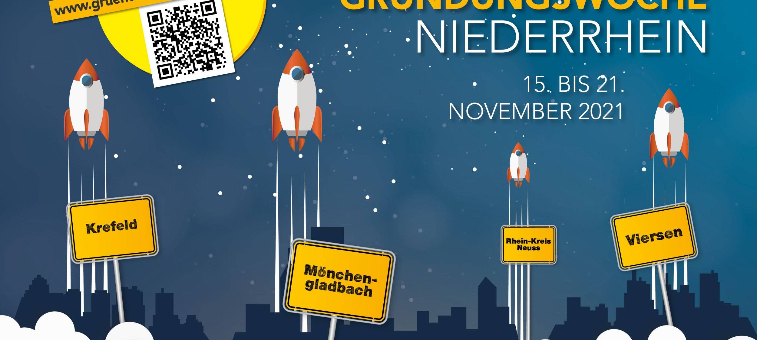 Gründungswoche Niederrhein startet