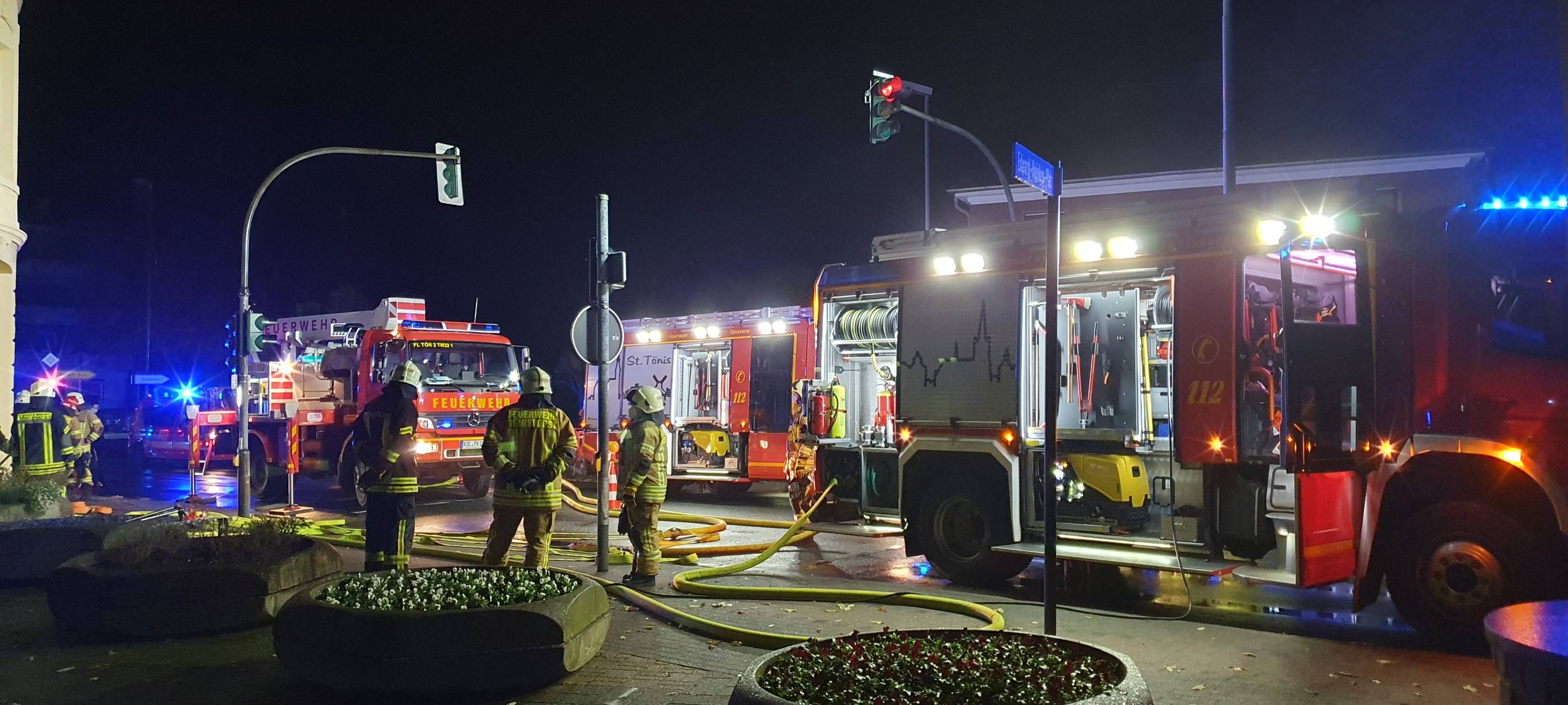 Tönisvorst: Brand in Einfamilienhaus