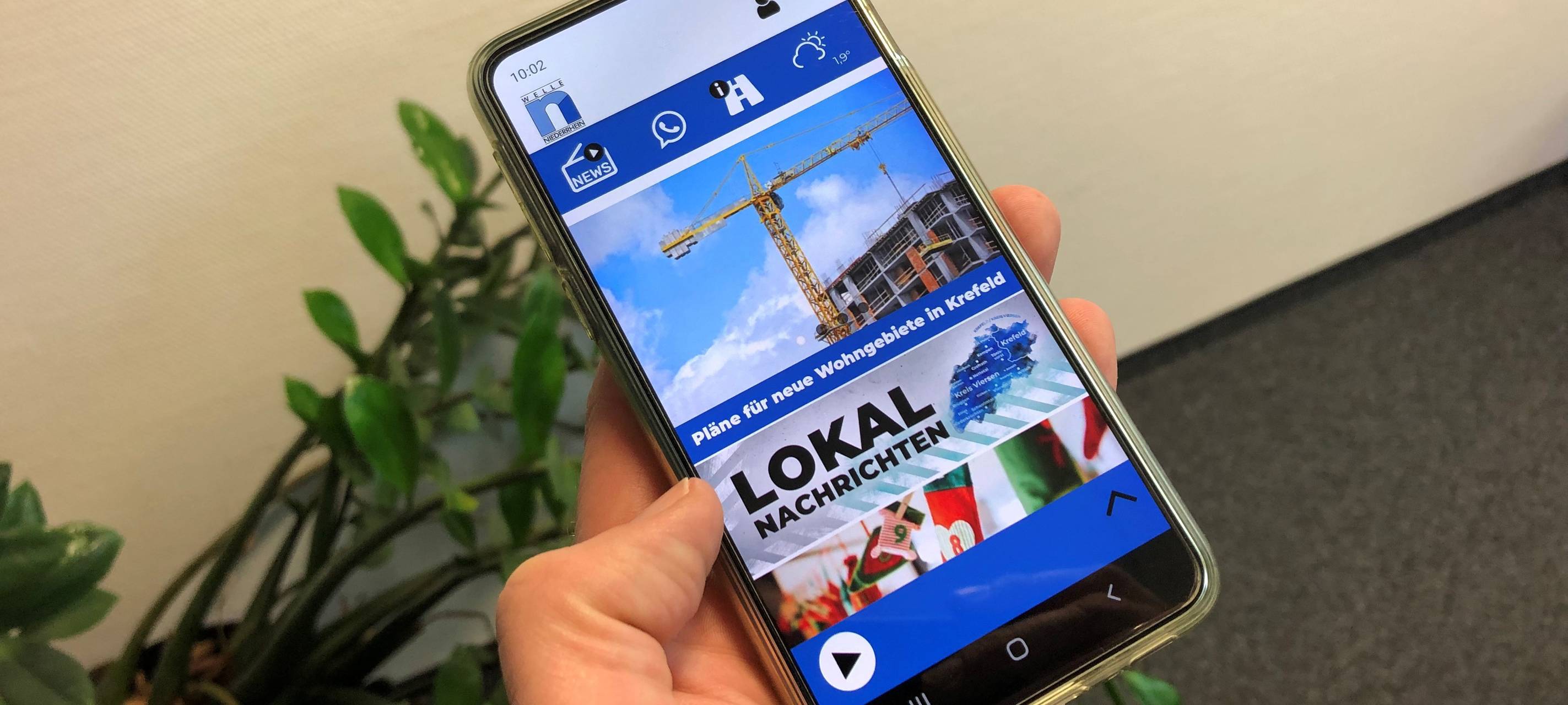 Neue App von Welle Niederrhein