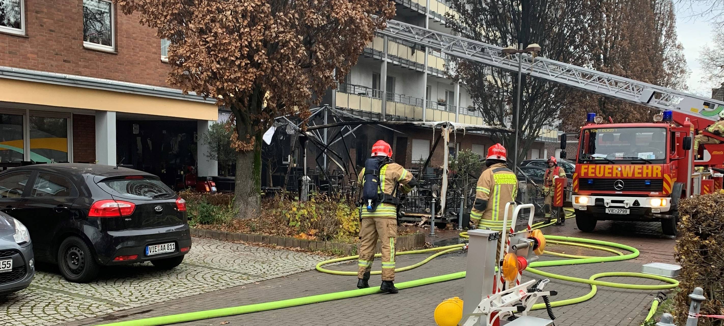Feuerwehr-Einsatz in St. Tönis