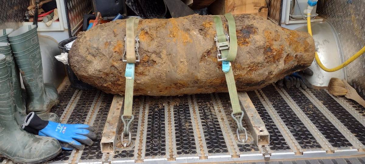 Bombe in Fischeln wurde entschärft