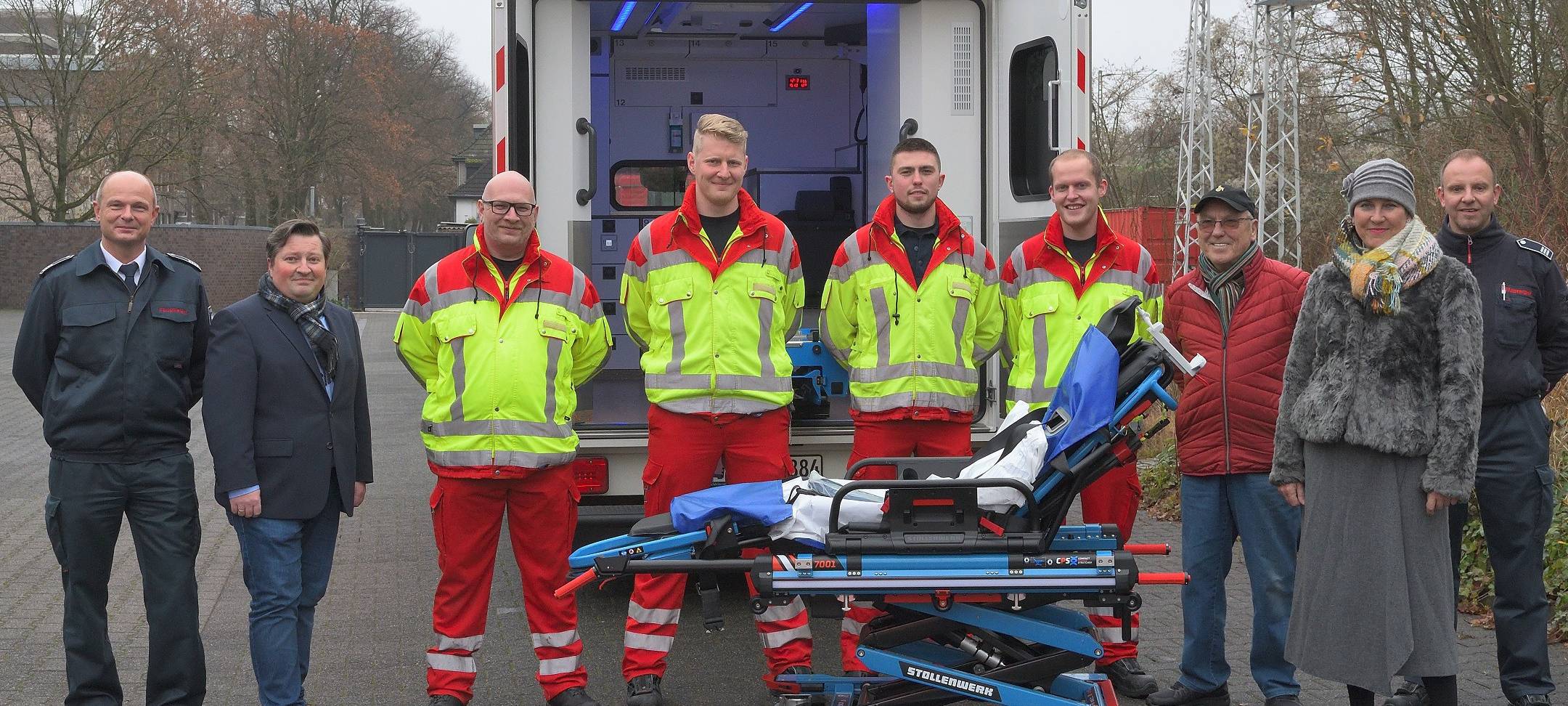Zwei neue Rettungswagen für Viersen