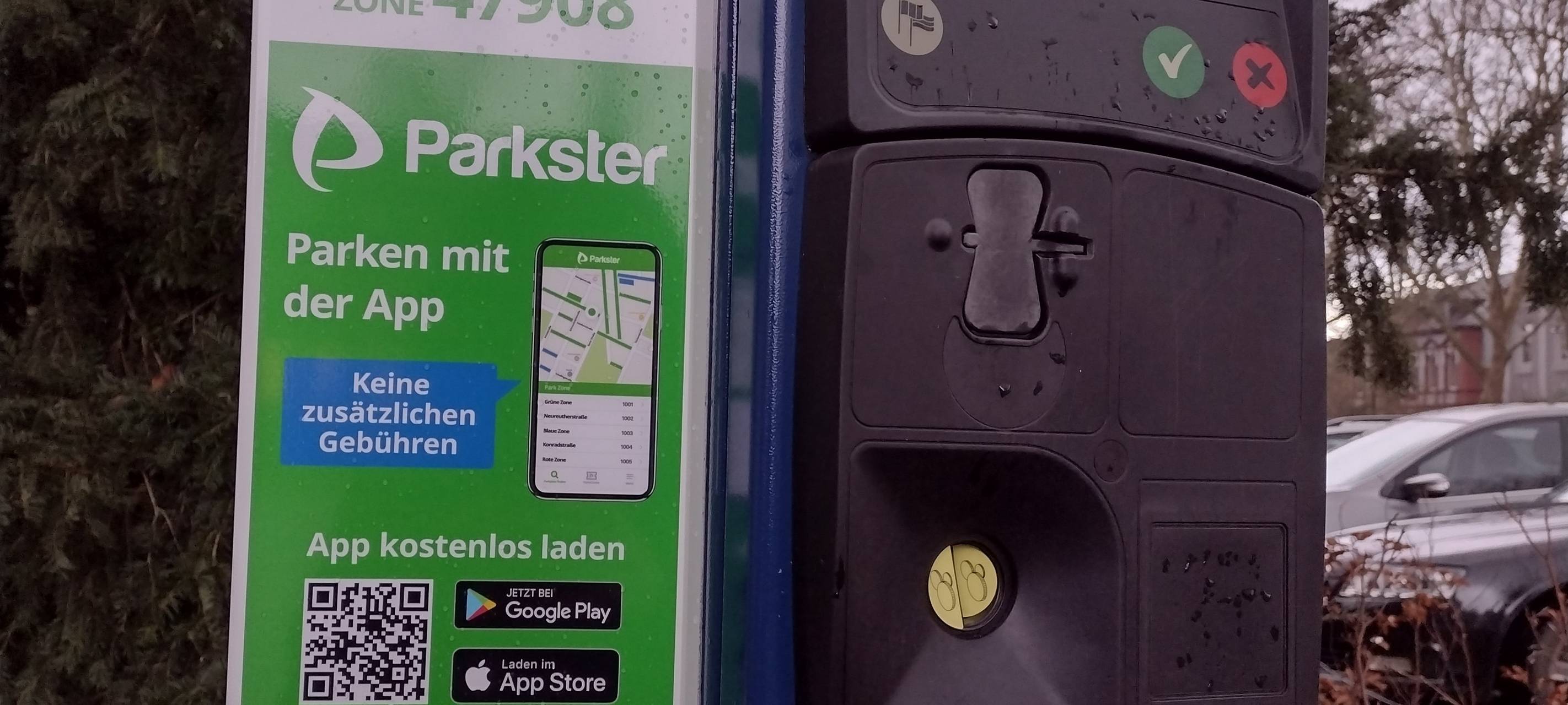Parken per App jetzt auch in Krefeld