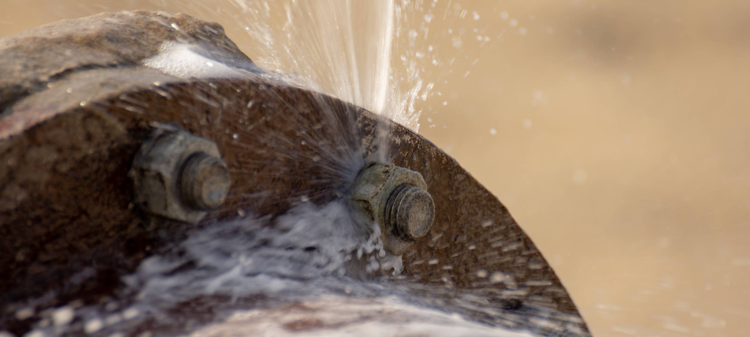 Wasserrohrbruch in Schwalmtal