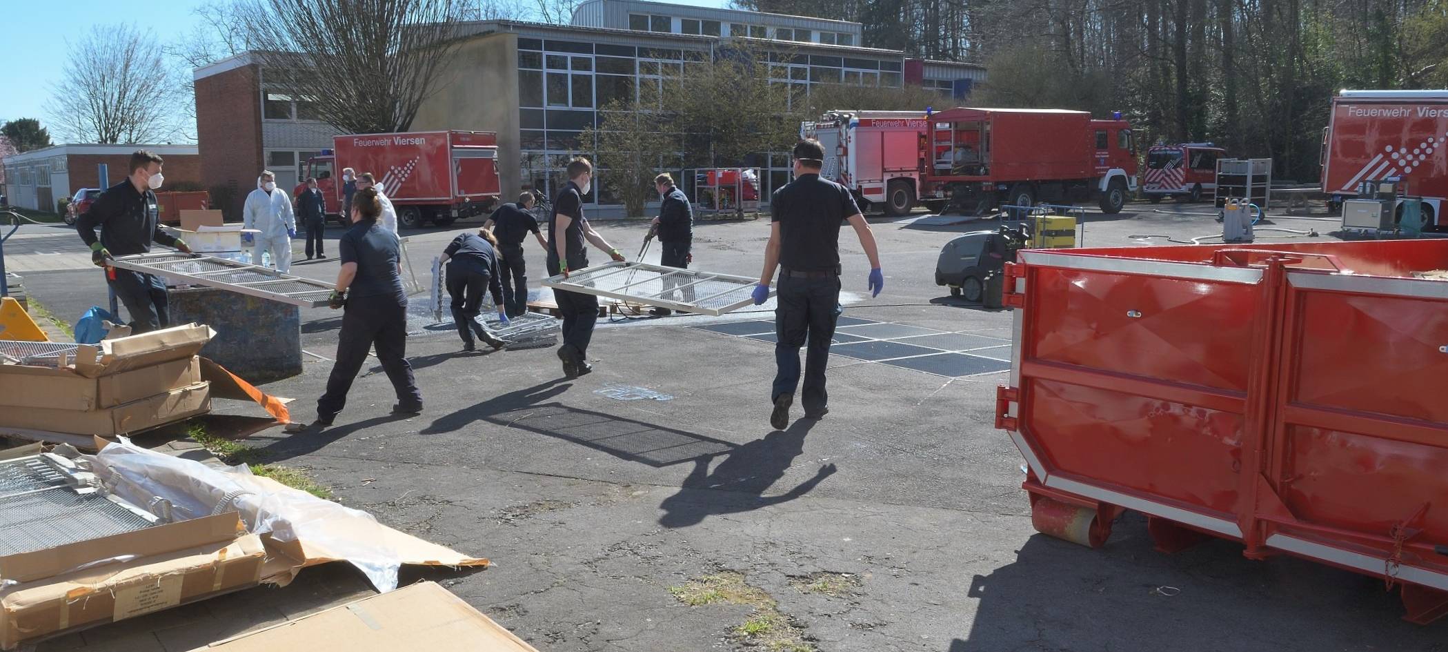 Viersen bereitet Betten für Flüchtlinge vor