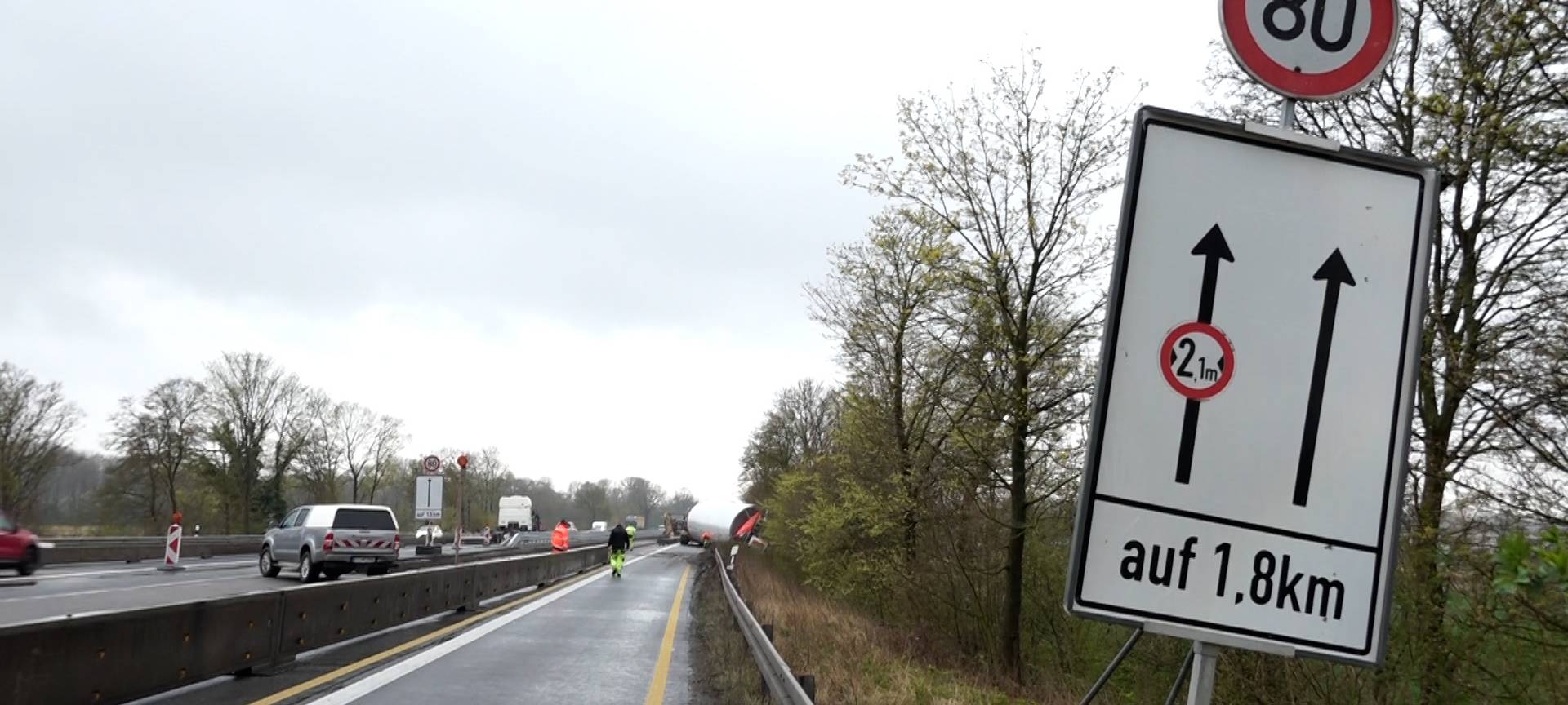 Verkehrsbehinderungen auf A44 möglich