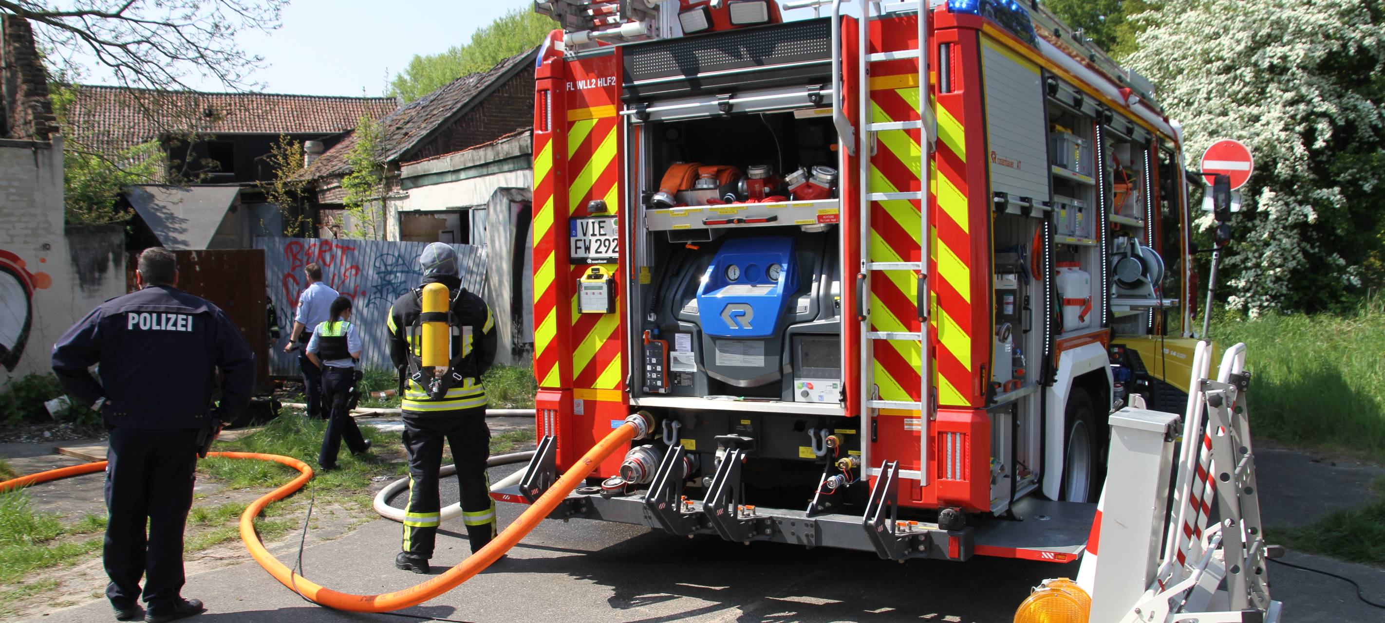 Sirenenalarm: Brand in St.Tönis