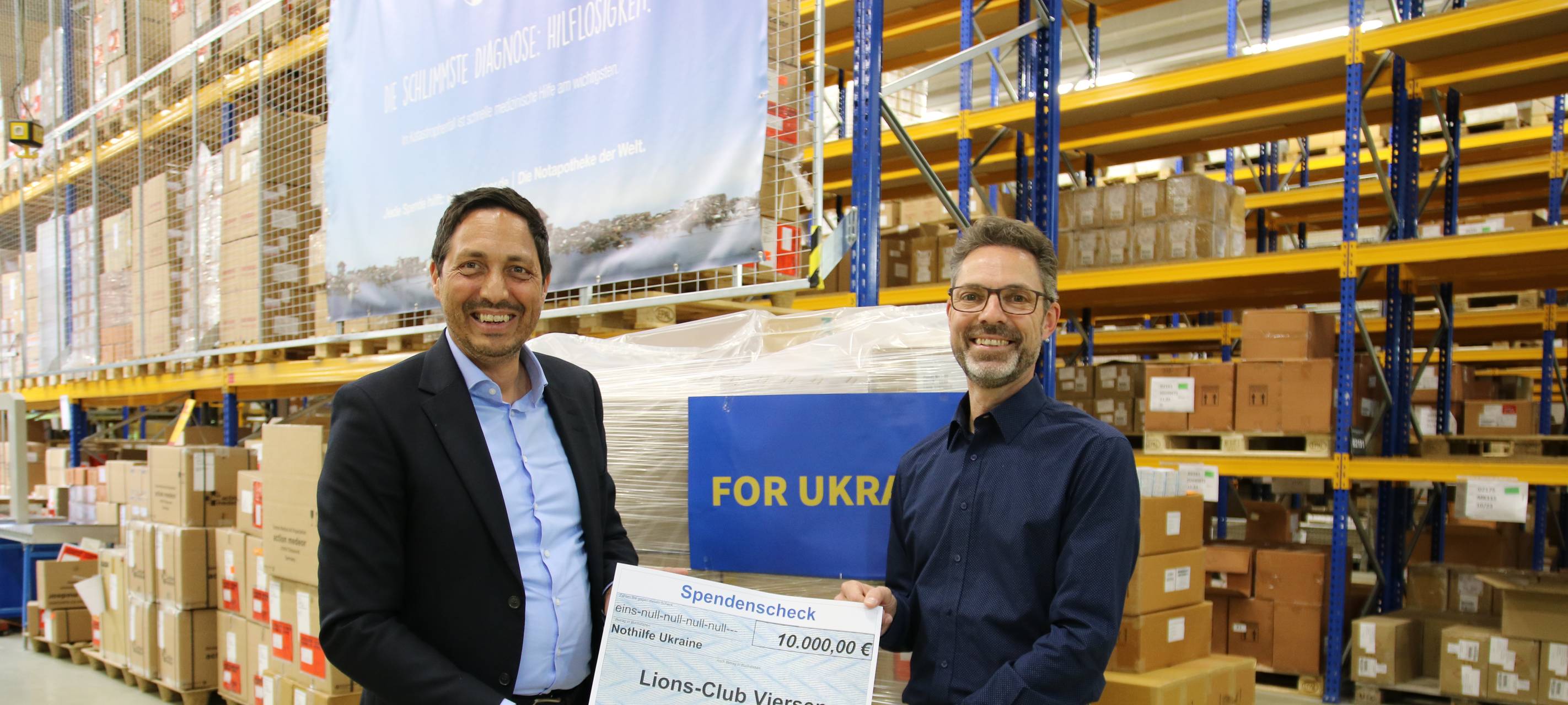 Lions Club Viersen hilft der Ukraine
