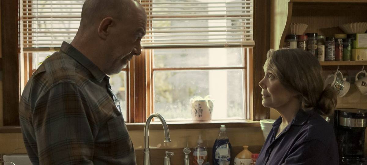 Das Paar in der Küche.