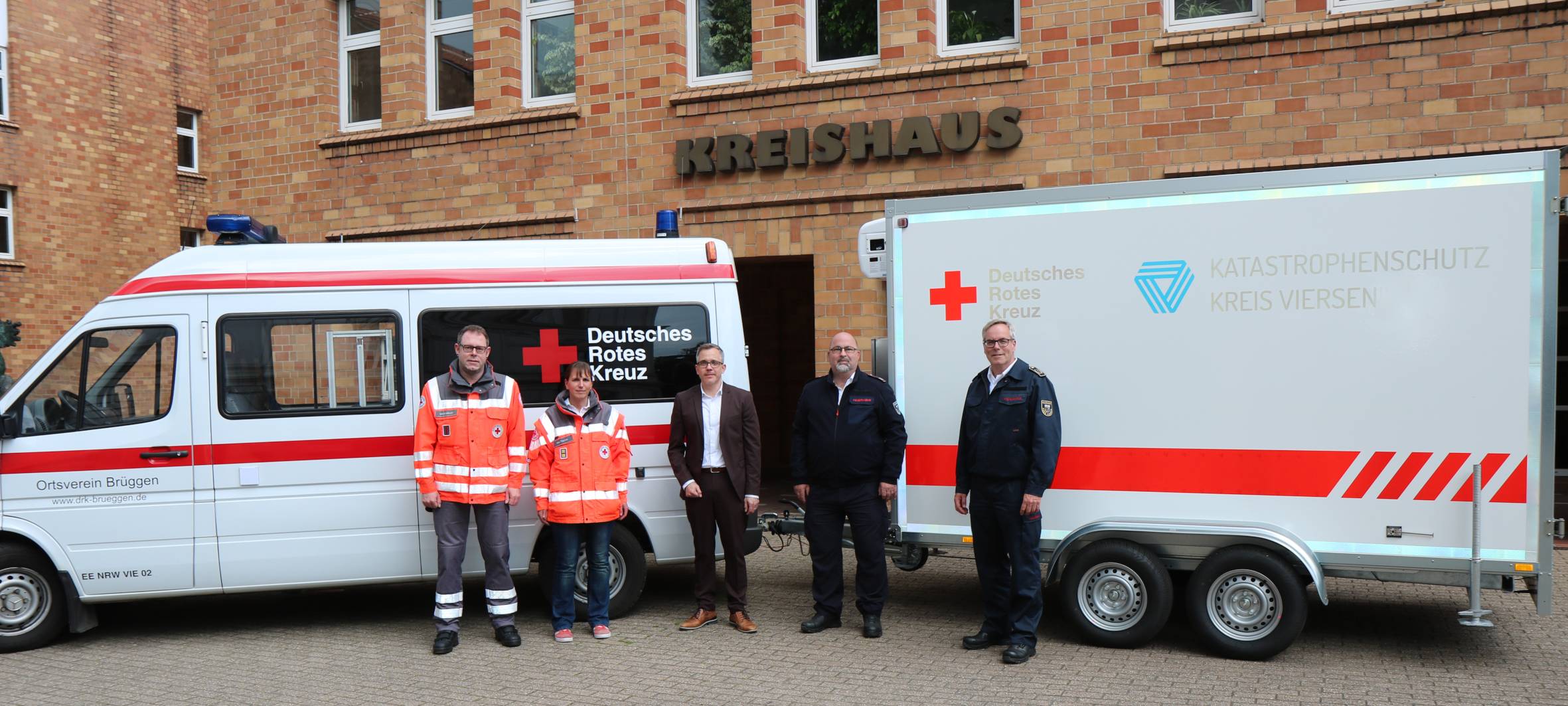 Kreis Viersen: Versorgungs-Anhänger für das DRK