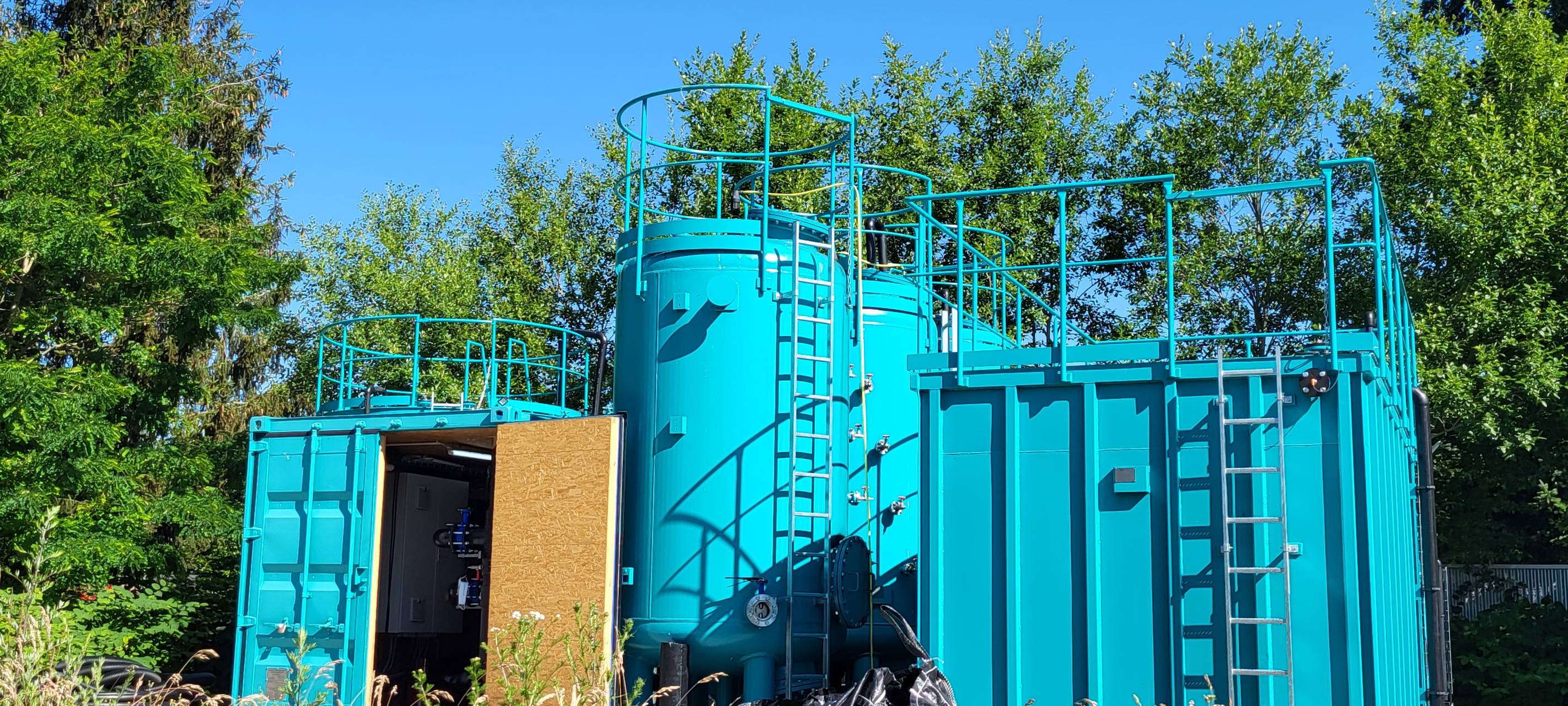Neue Grundwassersanierungsanlage