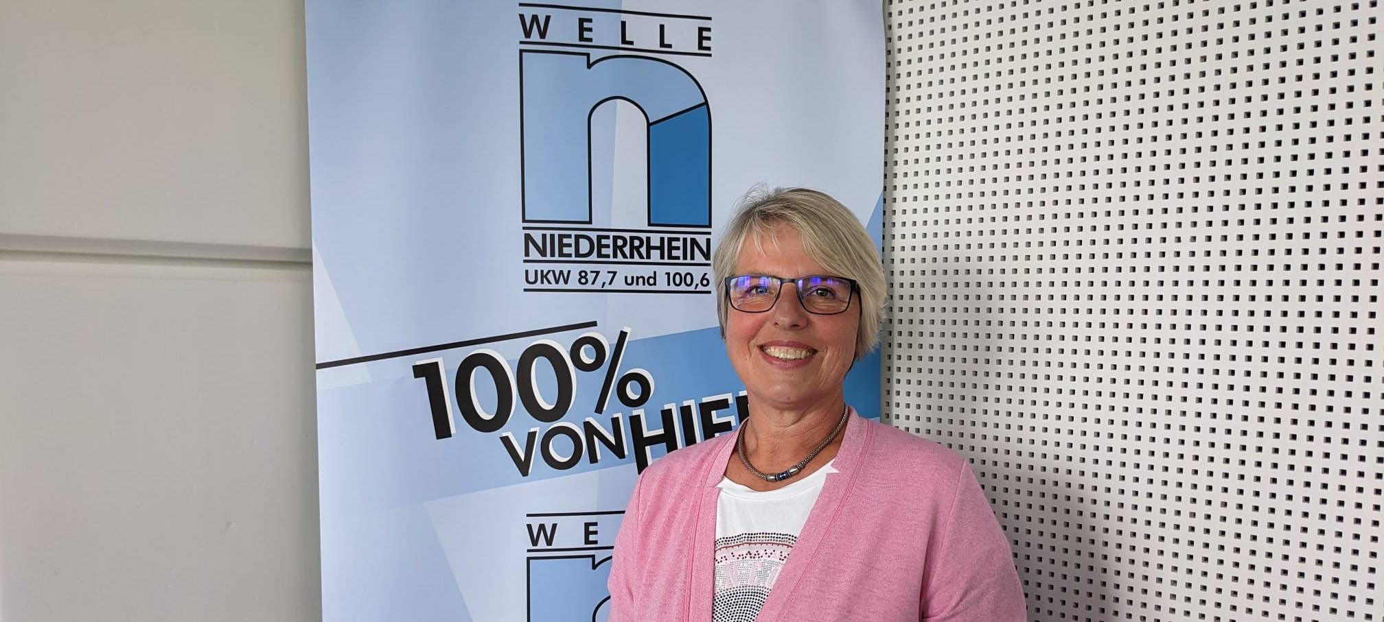 Die Frau aus dem Fernsehen bei uns im Radio: Gabi Hofmann-Groß aus Krefeld