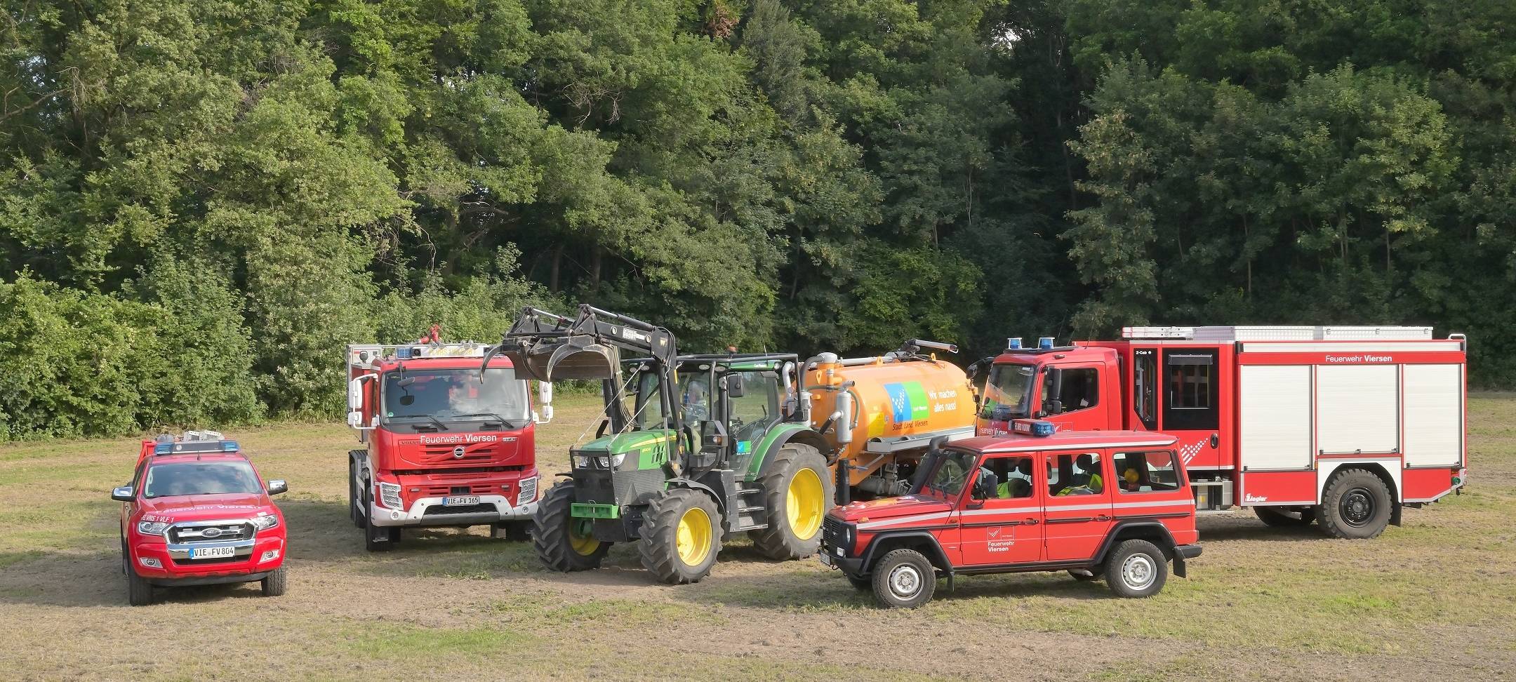 Feuerwehr ist für Waldbrände gut aufgestellt
