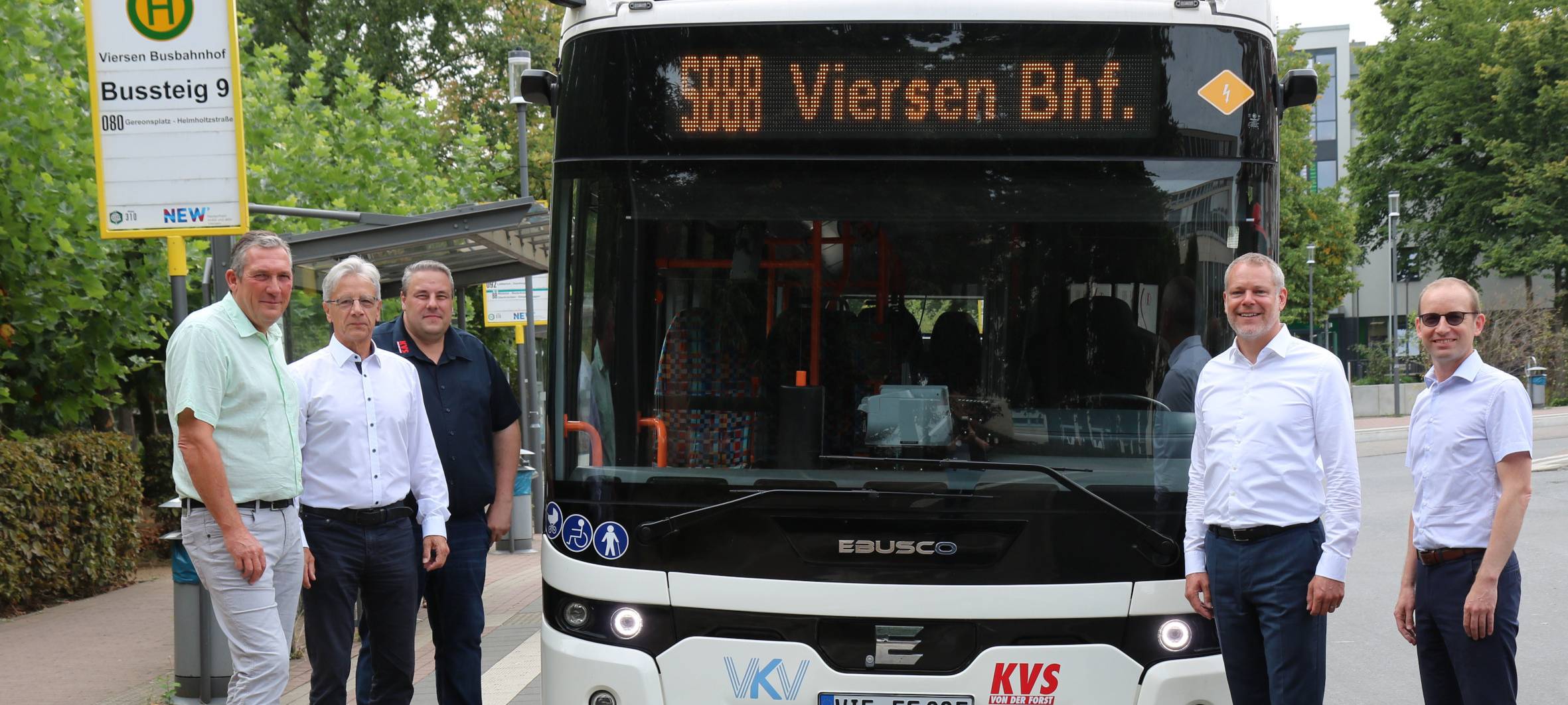 Erste Elektrobusse im Kreis Viersen unterwegs