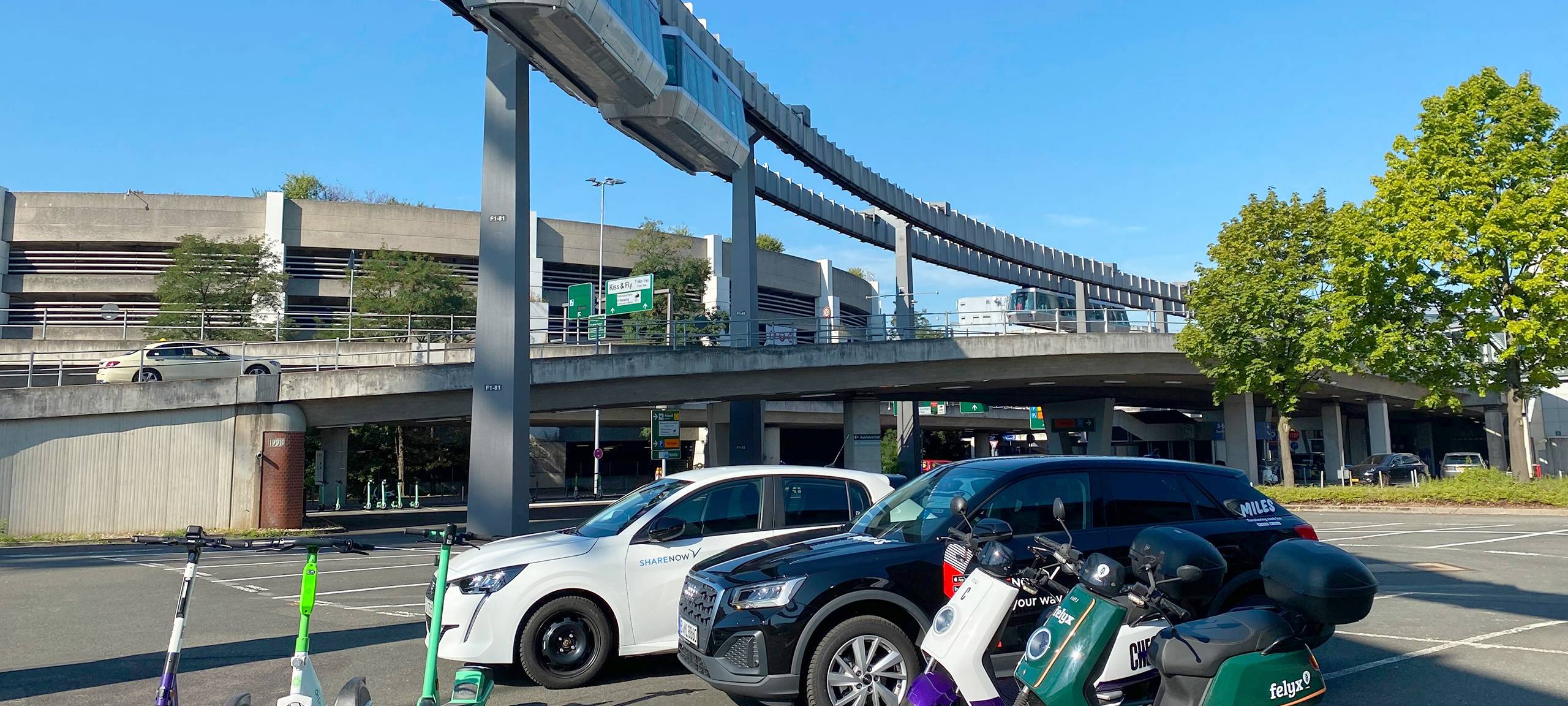 Neues Leihkonzept am Düsseldorfer Flughafen