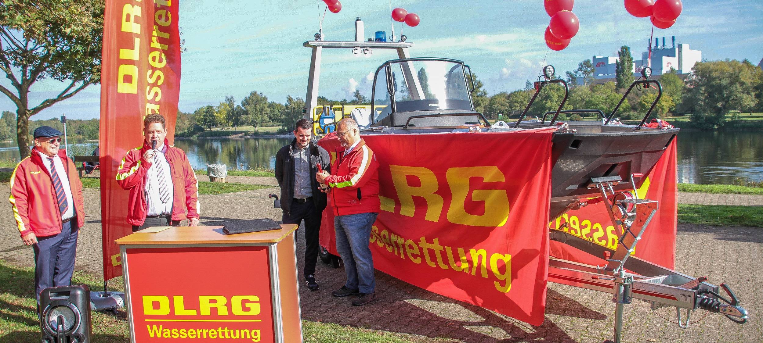 Neues Rettungsboot für Bockumer DLRG