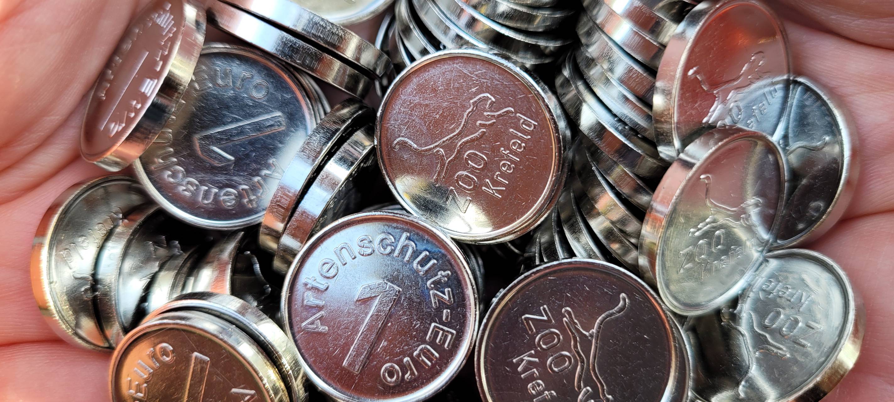 Krefelder Zoo führt Artenschutz-Euro ein