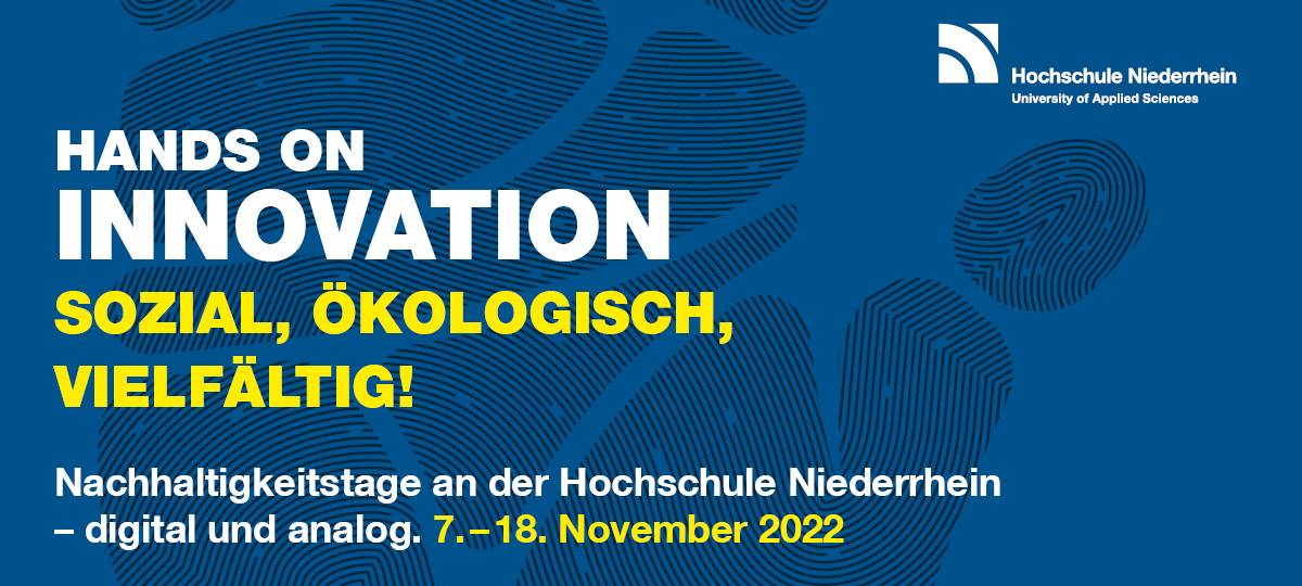 Nachhaltigkeitstage an der Hochschule Niederrhein