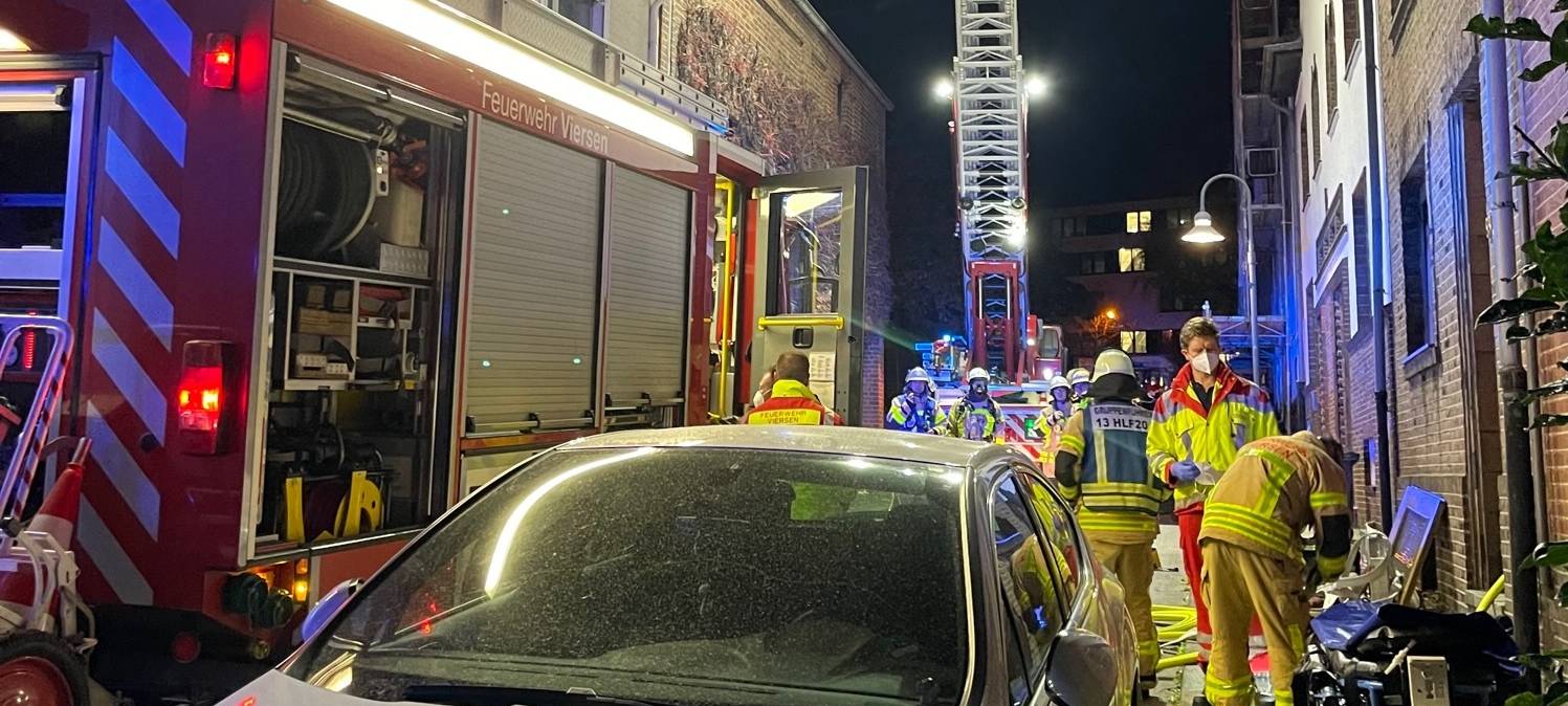 Ein Toter nach Wohnungsbrand in Viersen
