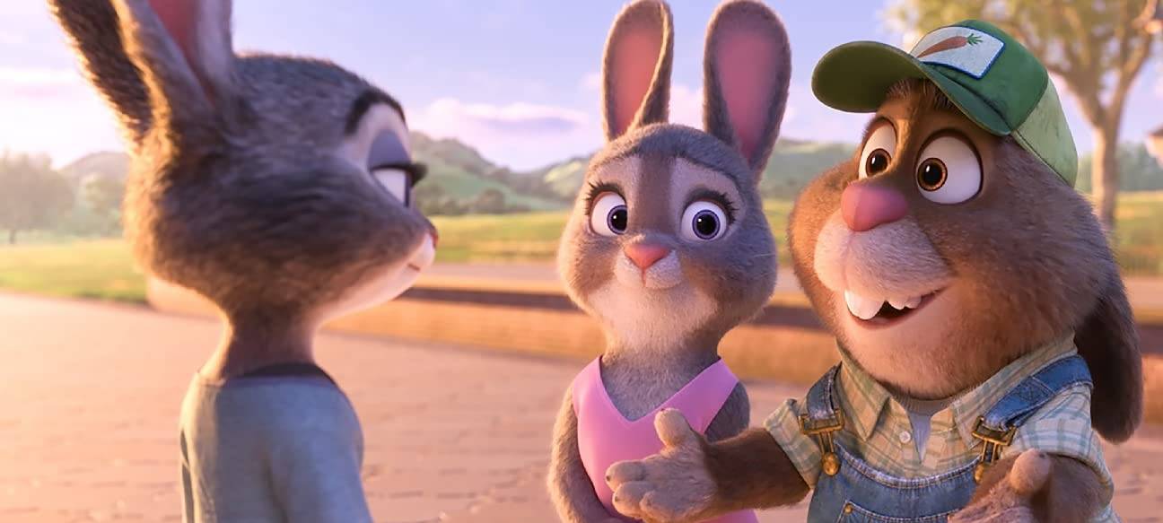 Judy und ihre Eltern.