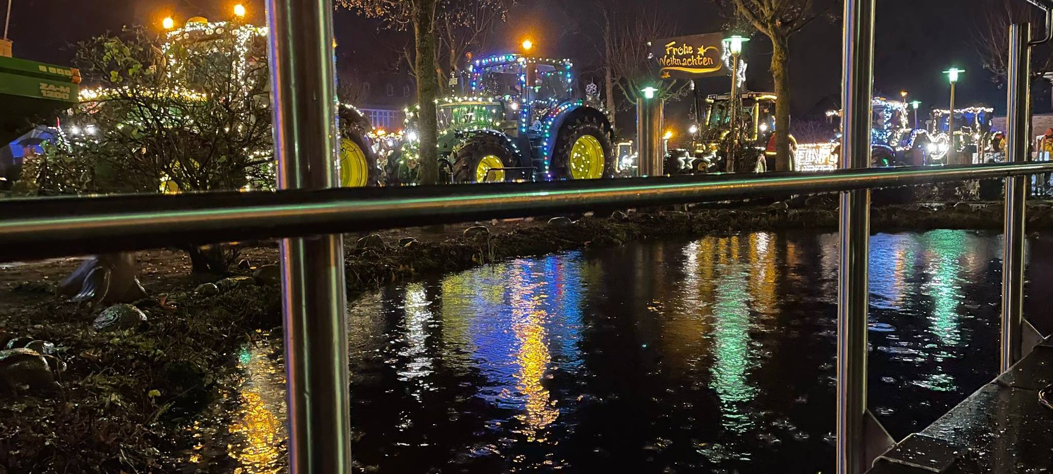 Weihnachtliche Lichterfahrt im Kreis Viersen