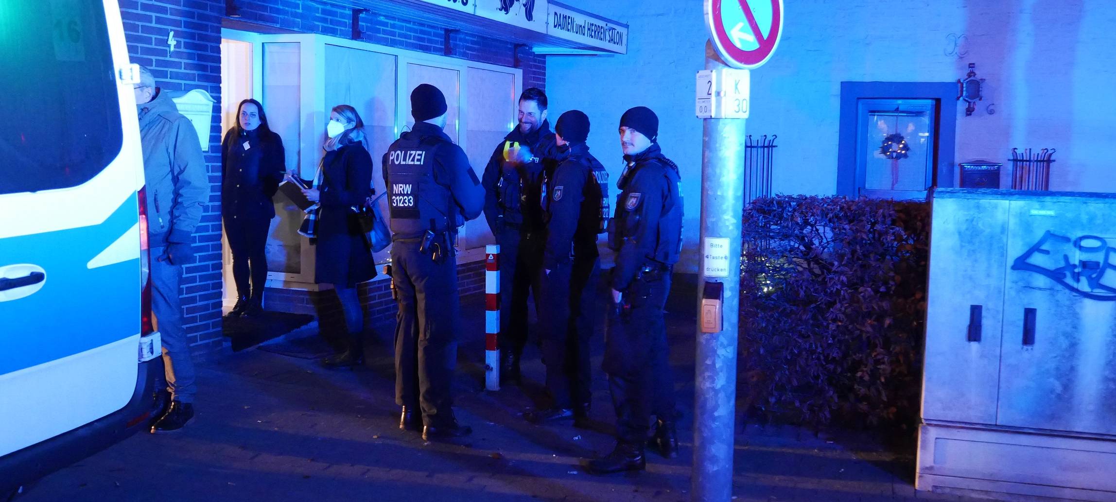 Razzia in Brüggen und Nettetal