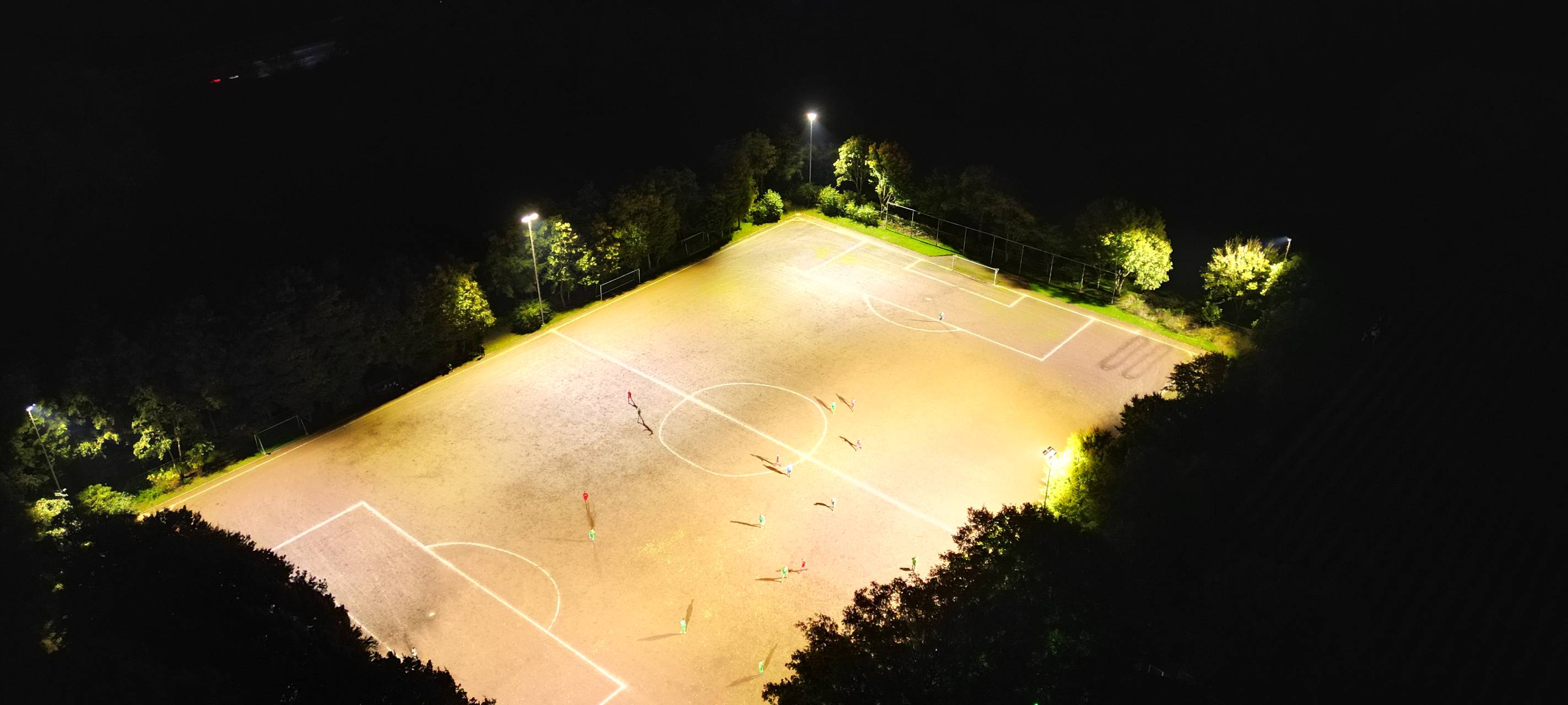 LED Flutlicht-Offensive