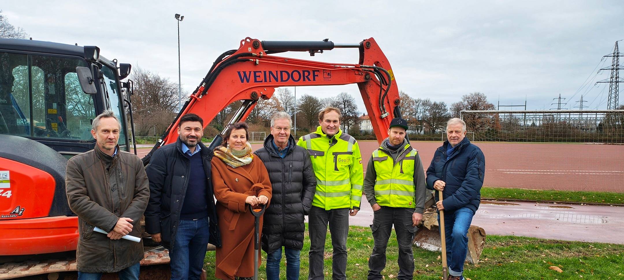 Spatenstich für Sportquartier in Dülken