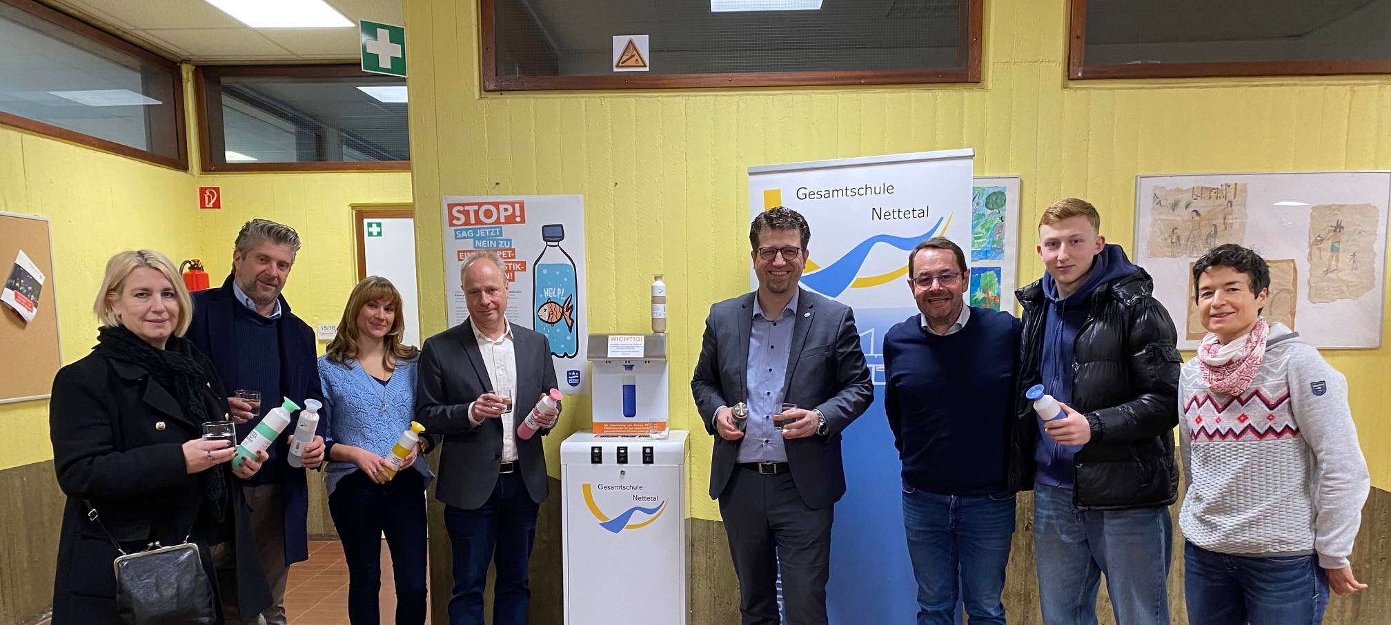 Wasserspender für Gesamtschule Nettetal