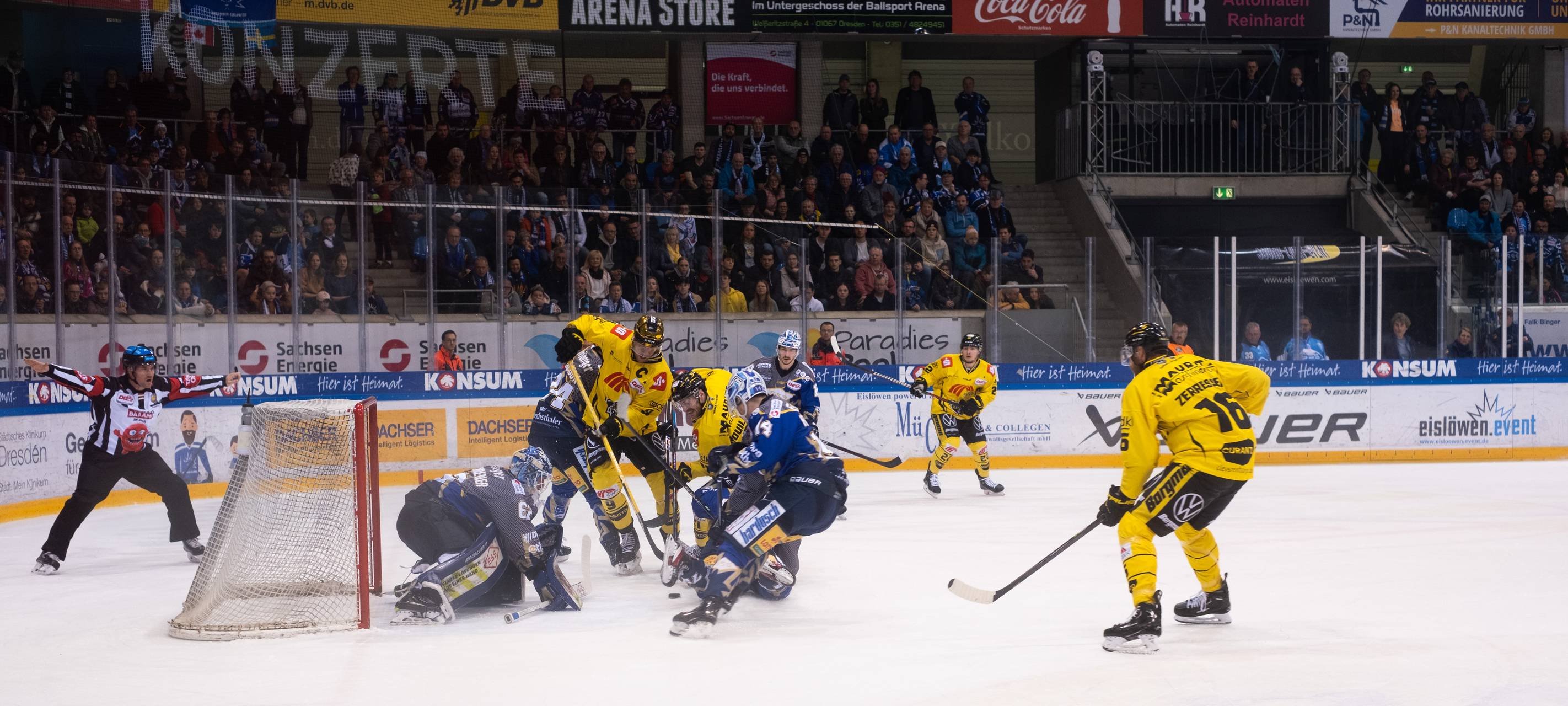 DEL2: Krefeld Pinguine zu Gast in Dresden