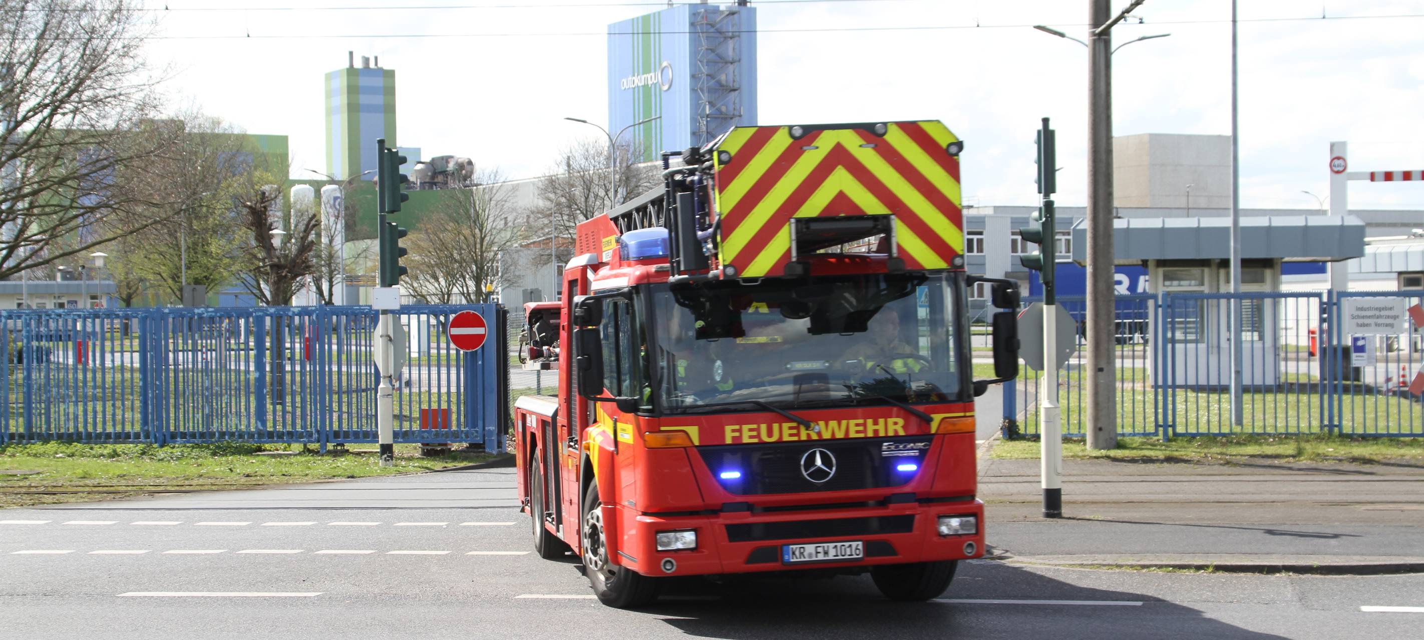 Feuerwehreinsatz bei Outukumpu