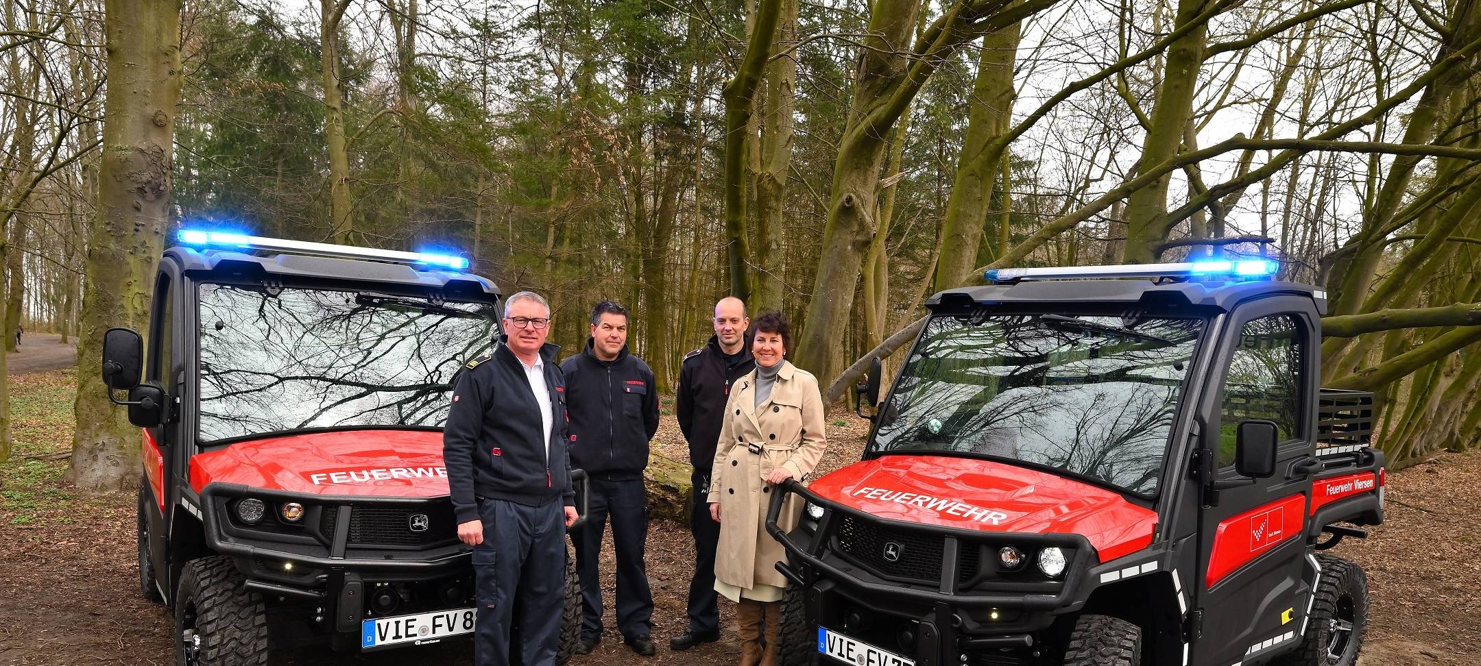 Neue Fahrzeuge für die Viersener Feuerwehr
