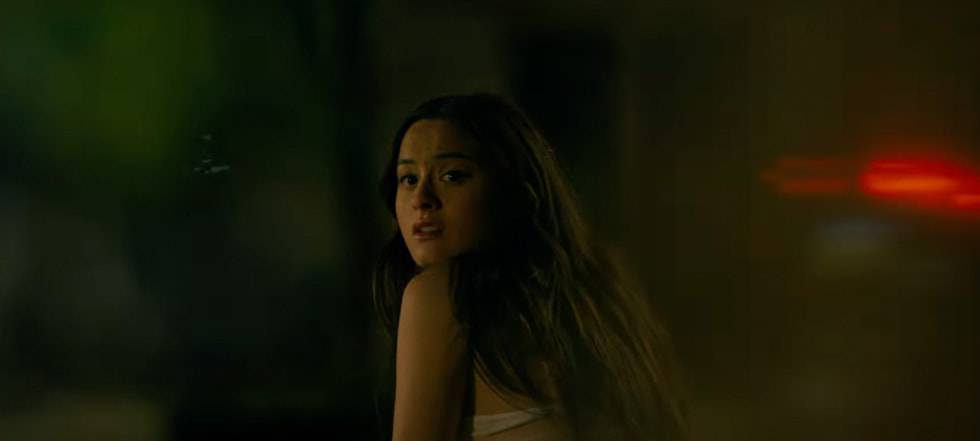 Samatha kurz vor ihrer Ermordung.