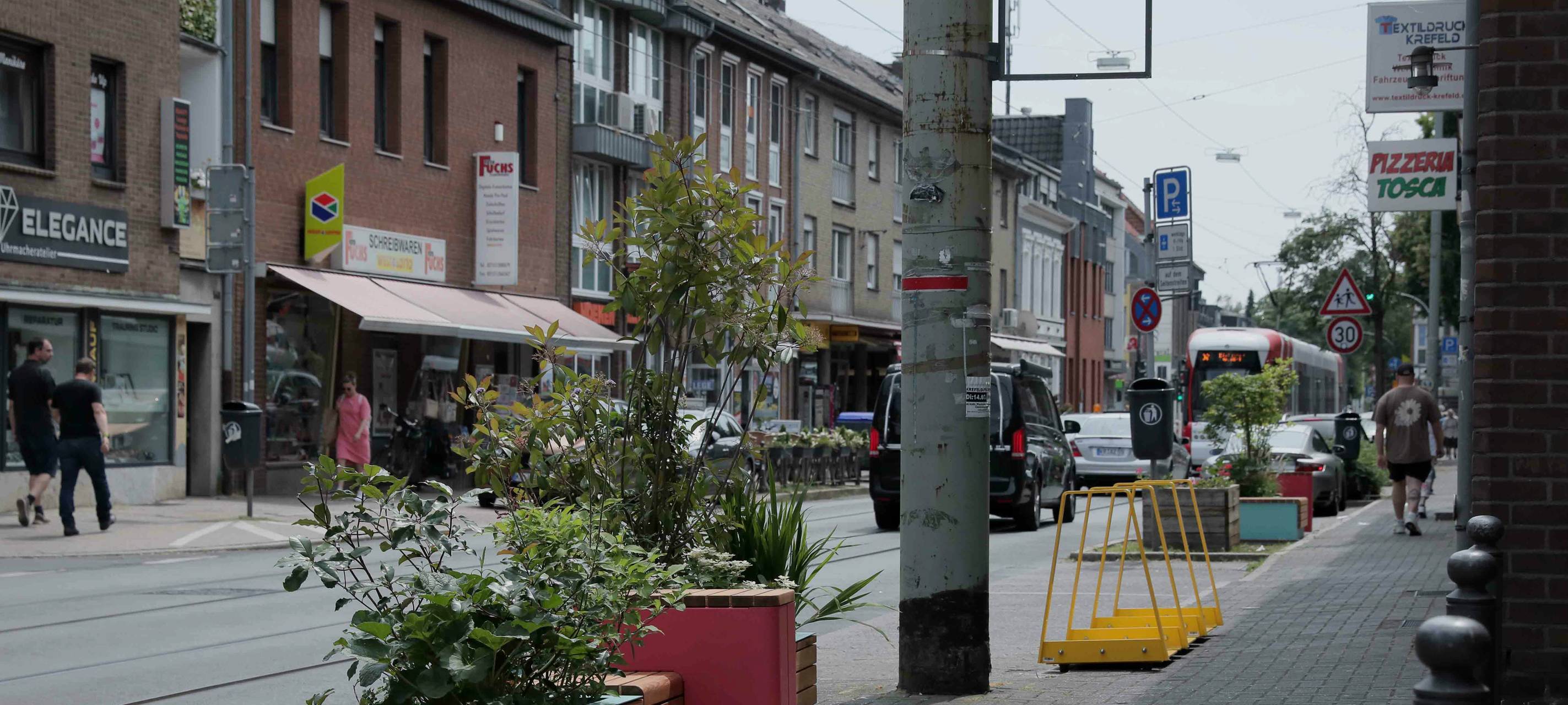 Verkehrsprojekt Kölner Straße in Krefeld läuft gut