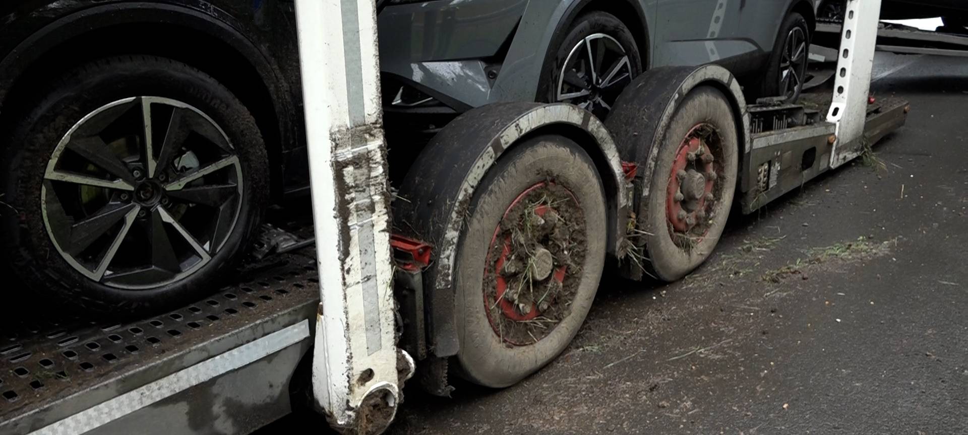 Autotransporter-Crash: A61 wieder frei